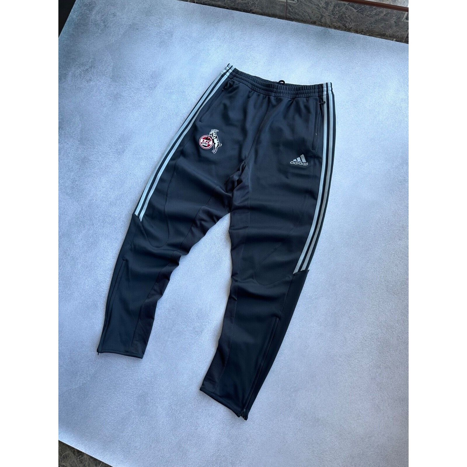 Adidas VTG Adidas FC Koln Football Track Pants Size US 36 / EU 52 - 3 Thumbnail
