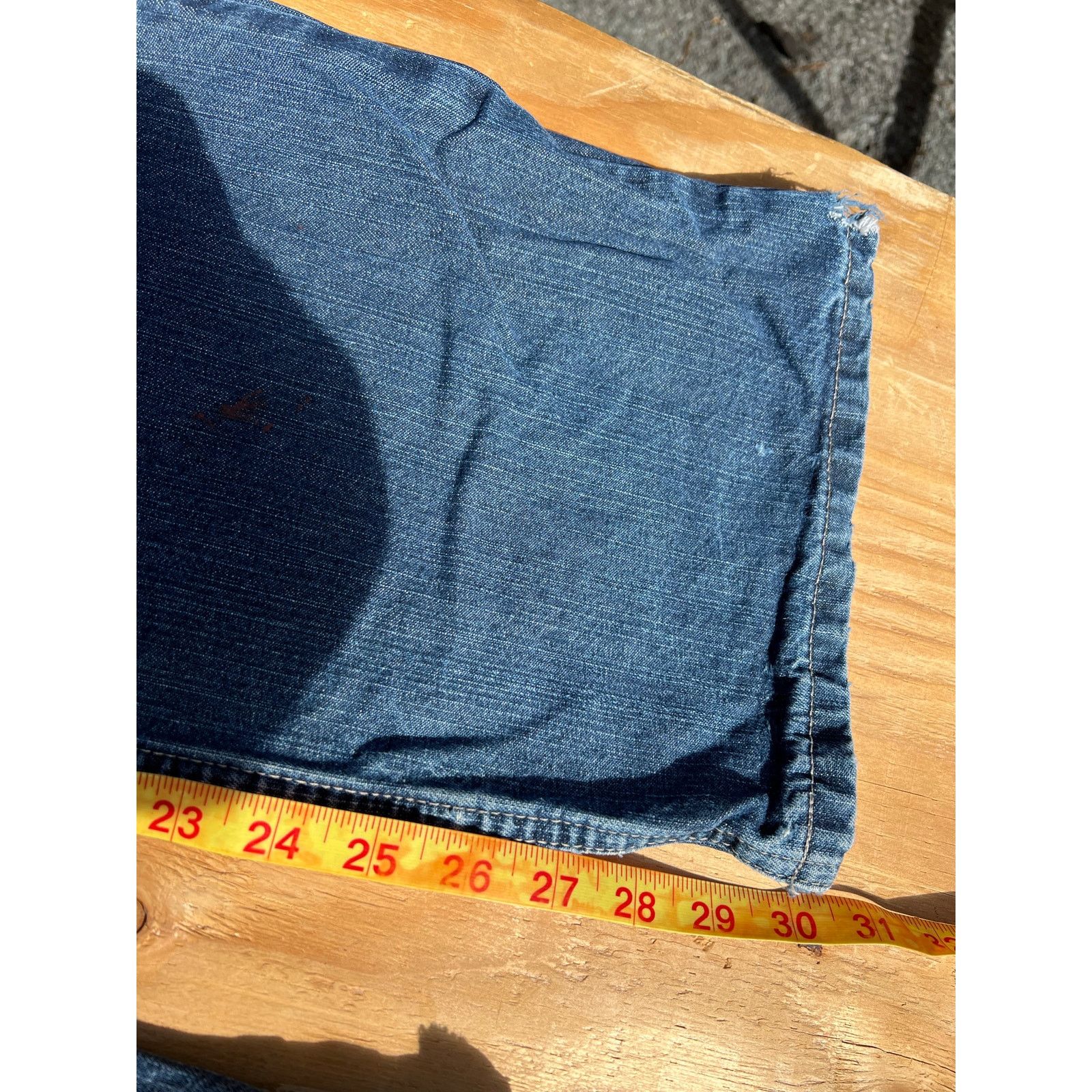 Carhartt Carhartt FR Jeans Mens 38x32 Blue Denim Utility Work Pants Size US 38 / EU 54 - 7 Thumbnail