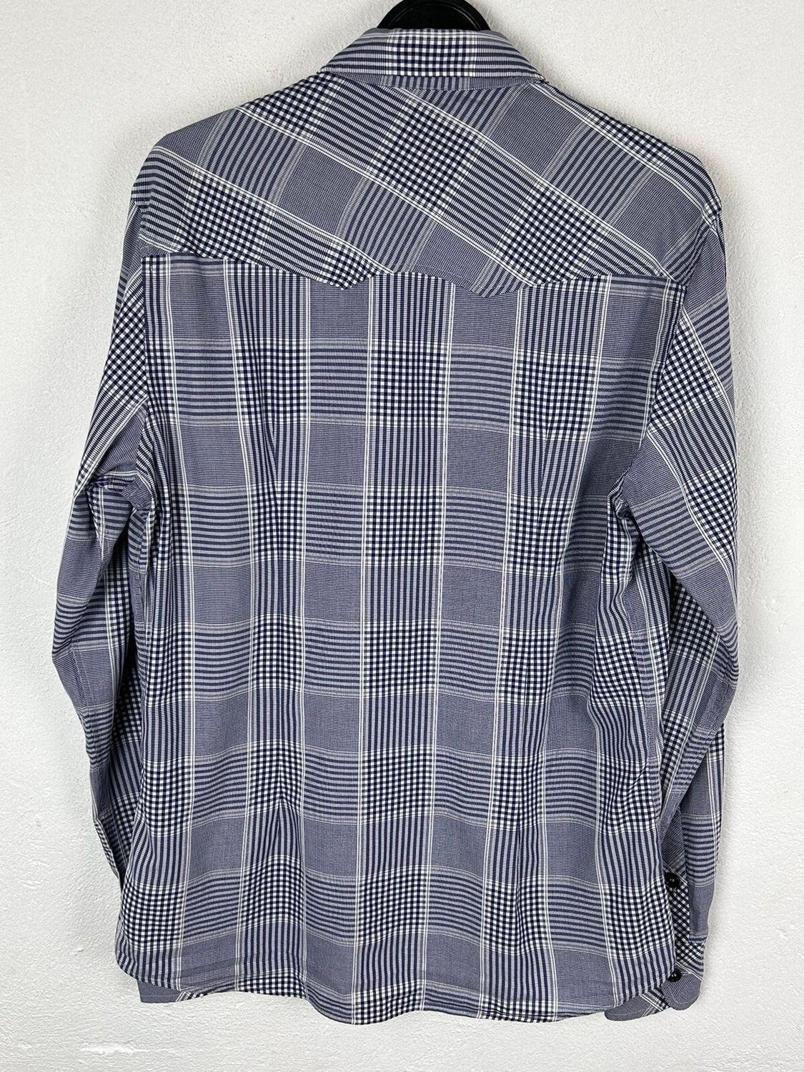 Dolce & Gabbana Dolce & Gabbana Sicilia Checkered Long Sleeve Shirt Size US L / EU 52-54 / 3 - 4 Thumbnail