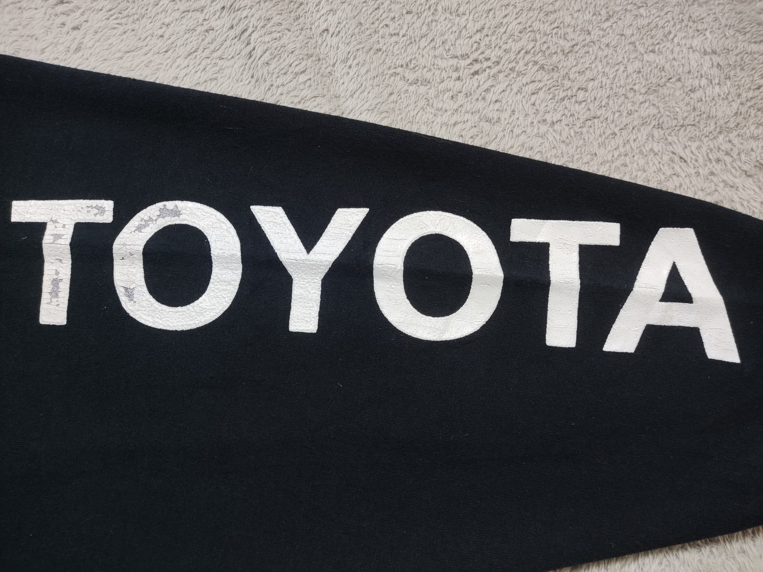 Vintage Toyota TRD Hoodie Black Pullover Sweatshirt Toyota Racing Size US XL / EU 56 / 4 - 9 Thumbnail