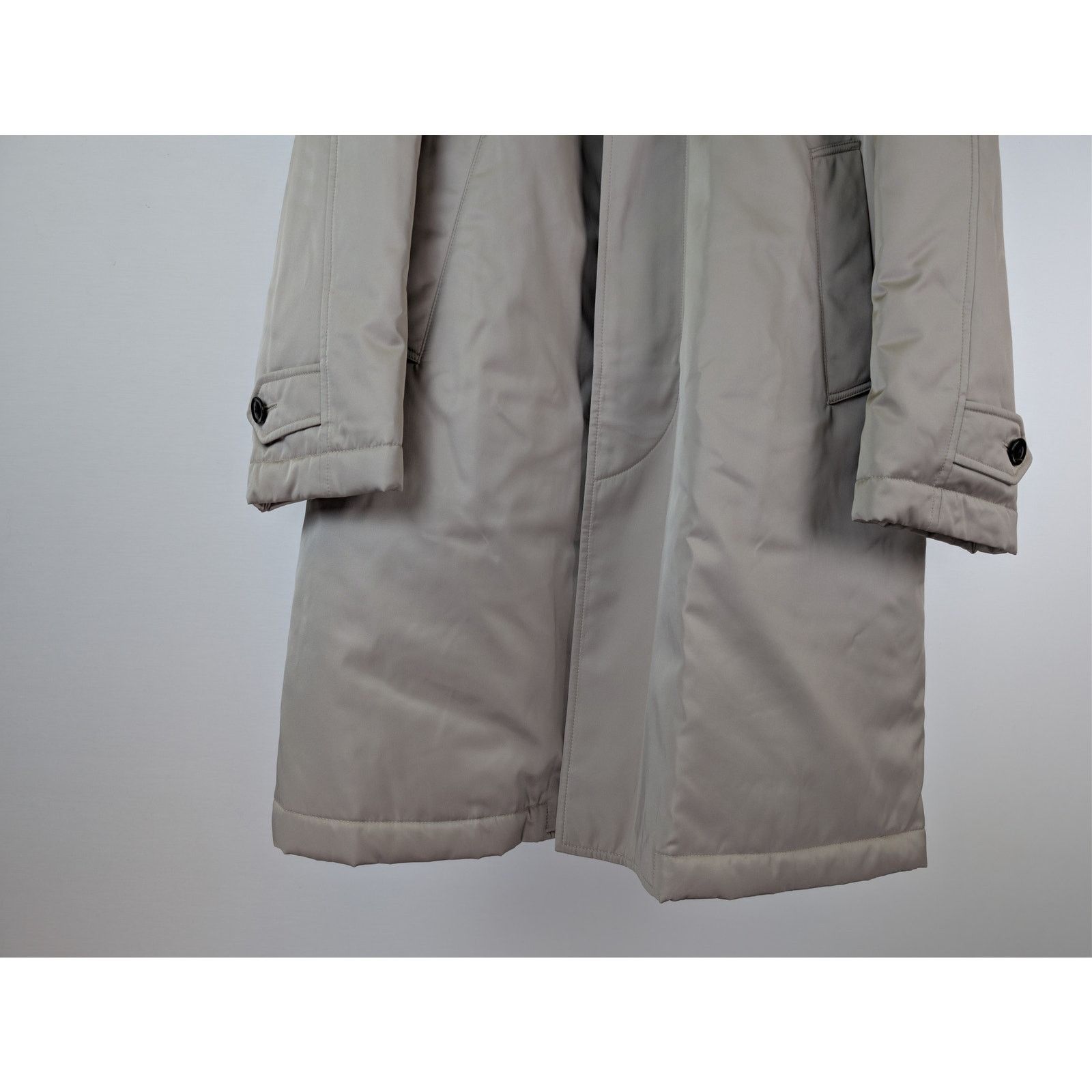 Tom Ford o1rshd1 Sport Formal Outerwear Morning Coat in Beige 54 Size US L / EU 52-54 / 3 - 3 Thumbnail