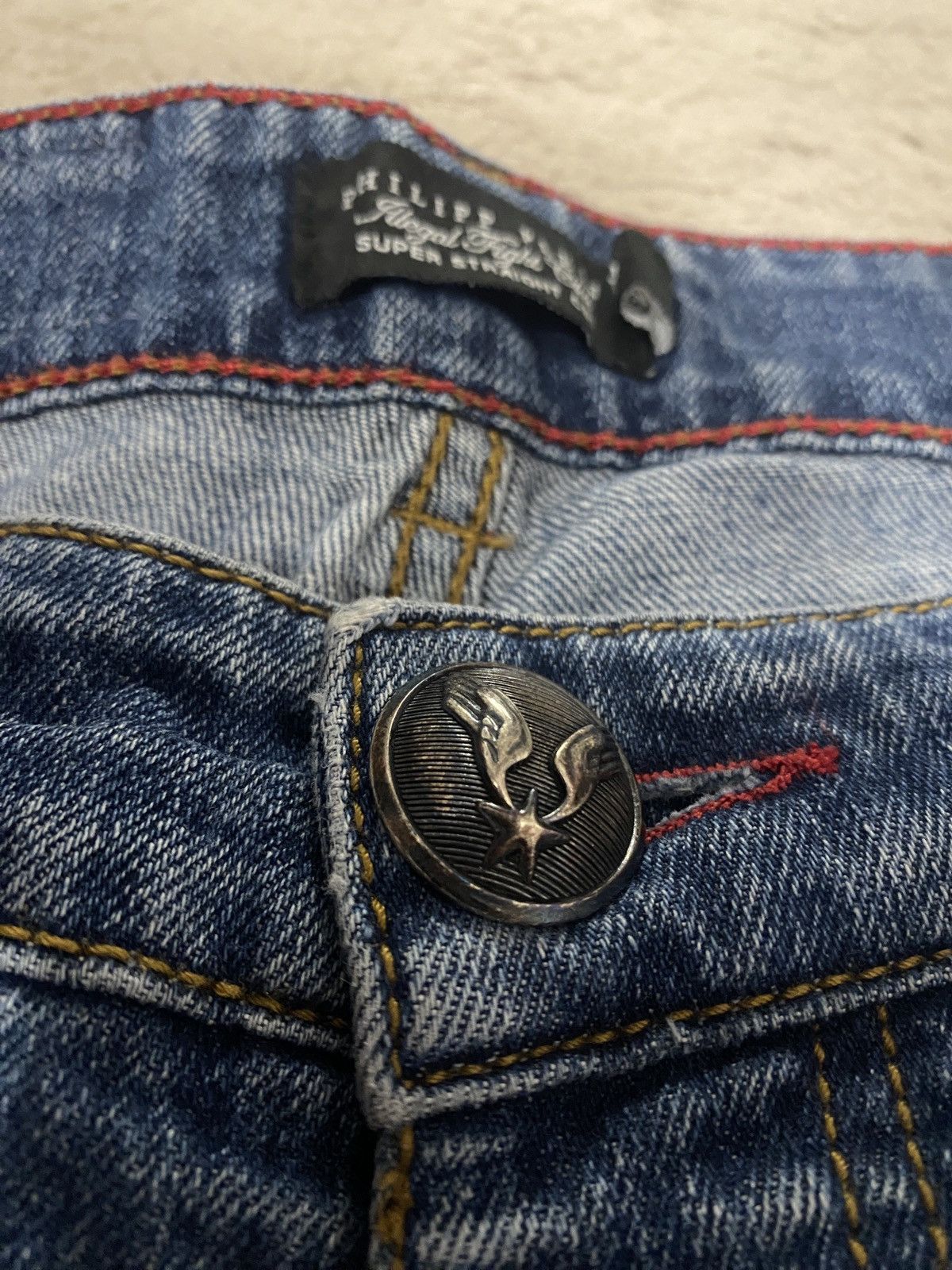 Philipp Plein Luxury rare denim philipp plein edition 2019 retail 1000$ Size US 33 - 17 Thumbnail