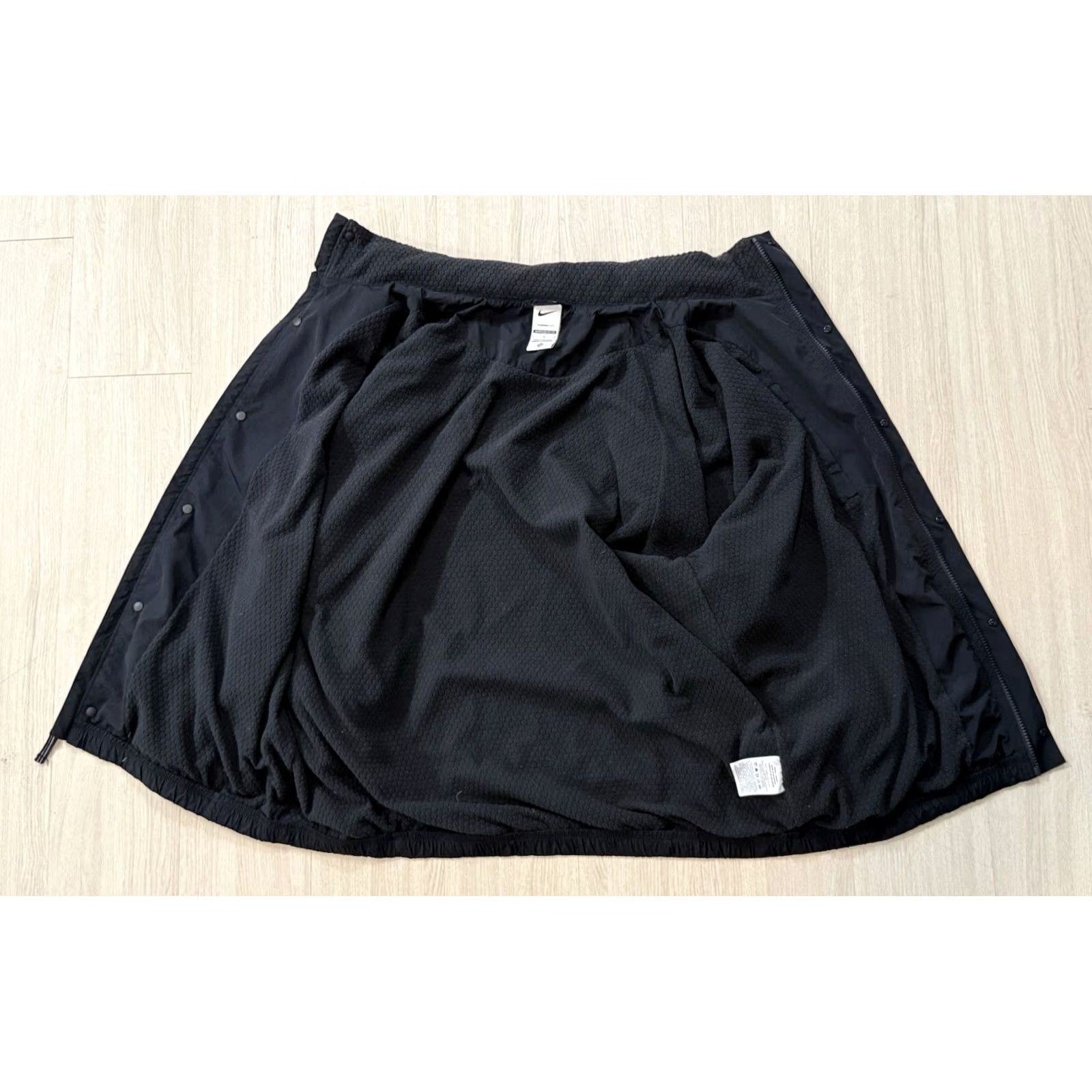 Nike Nike Culture of Football Therma-FIT Repel Hooded Soccer Jacket L Black Mens Jig Split Size US L / EU 52-54 / 3 - 3 Thumbnail