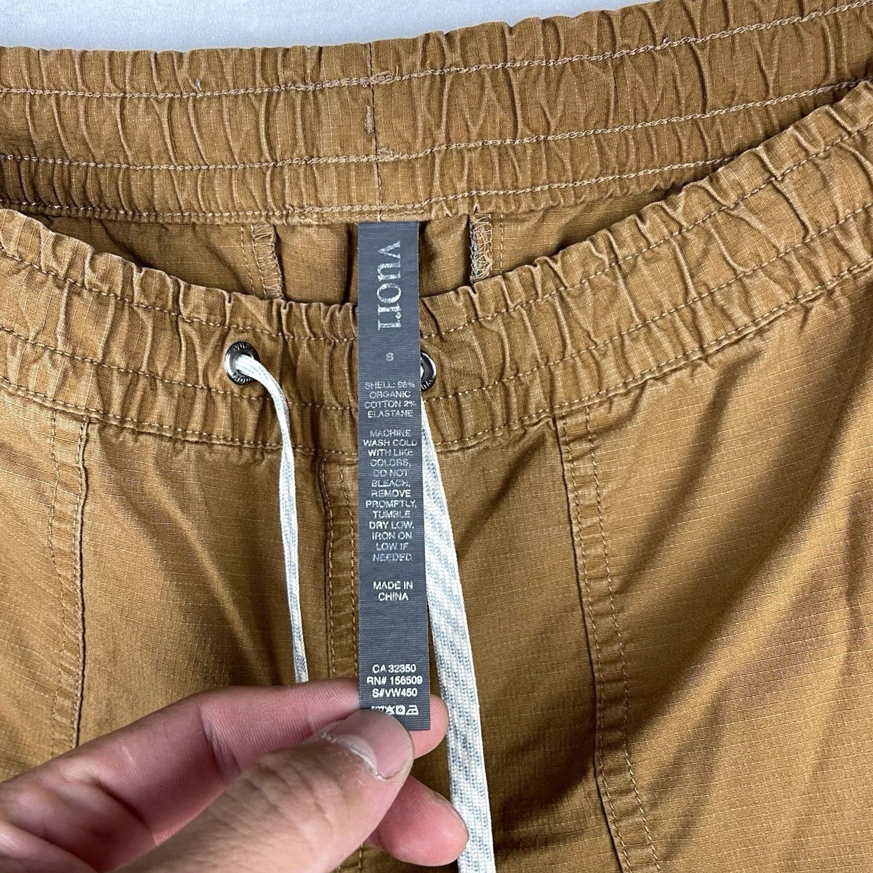 Vuori Vuori Pants Womens Small Brown Ripstop Organic Cotton Stretch VW450 Hiking Size 28" / US 6 / IT 42 - 7 Thumbnail