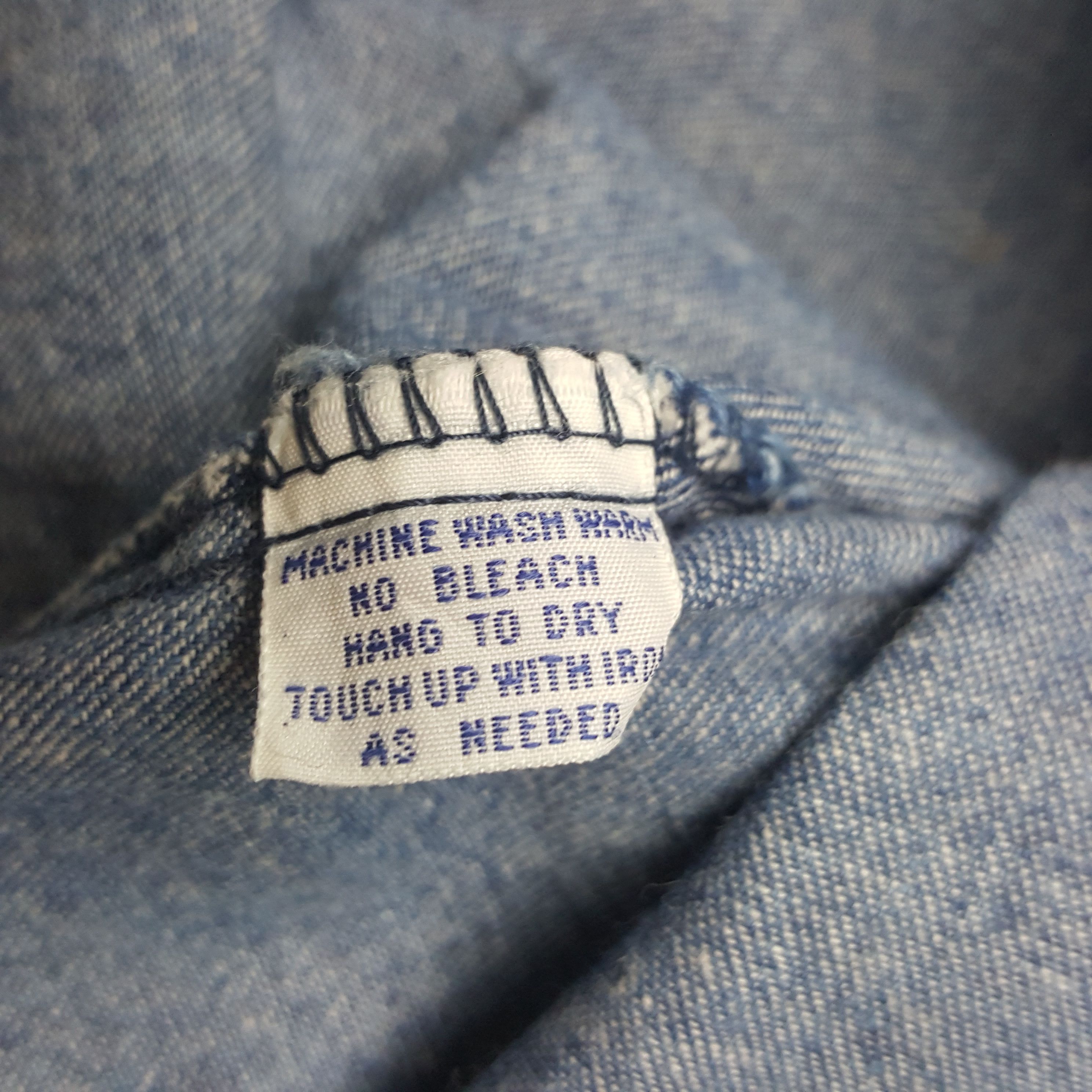 Polo Ralph Lauren × Vintage Vintage Polo Ralph Lauren Denim Button Up Shirt Size US M / EU 48-50 / 2 - 9 Thumbnail