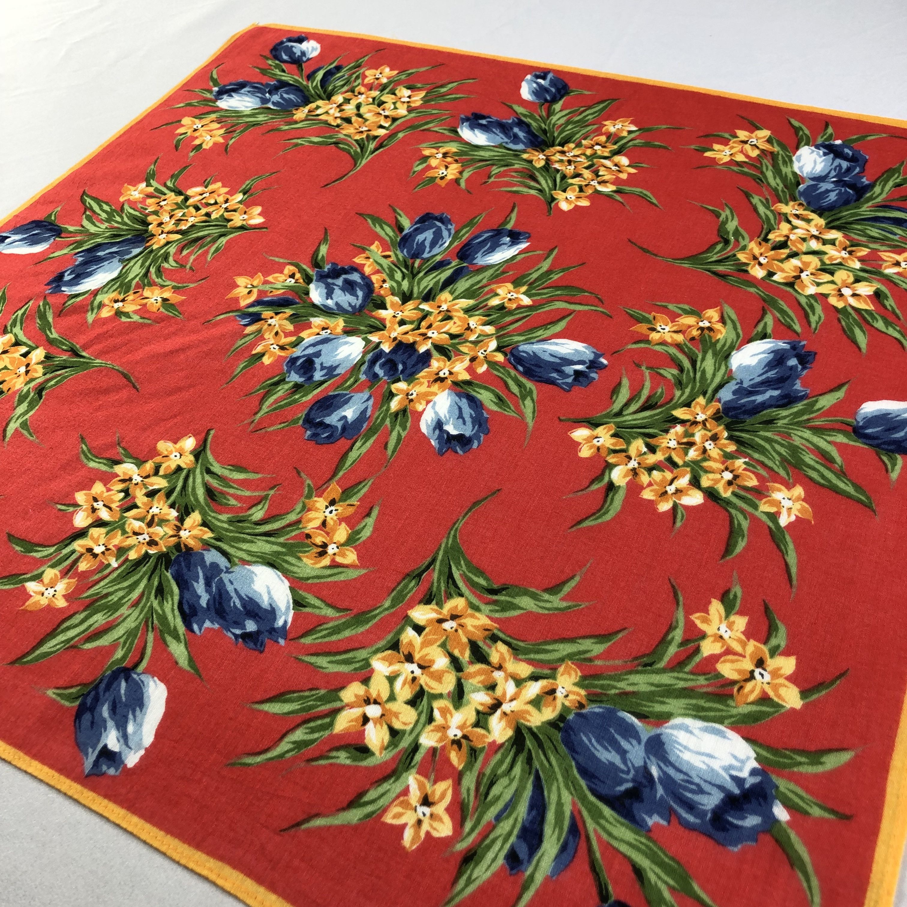 Japanese Brand × Kenzo × Vintage Kenzo Handkerchief Neckerchief Bandana H1652 Size ONE SIZE - 3 Thumbnail