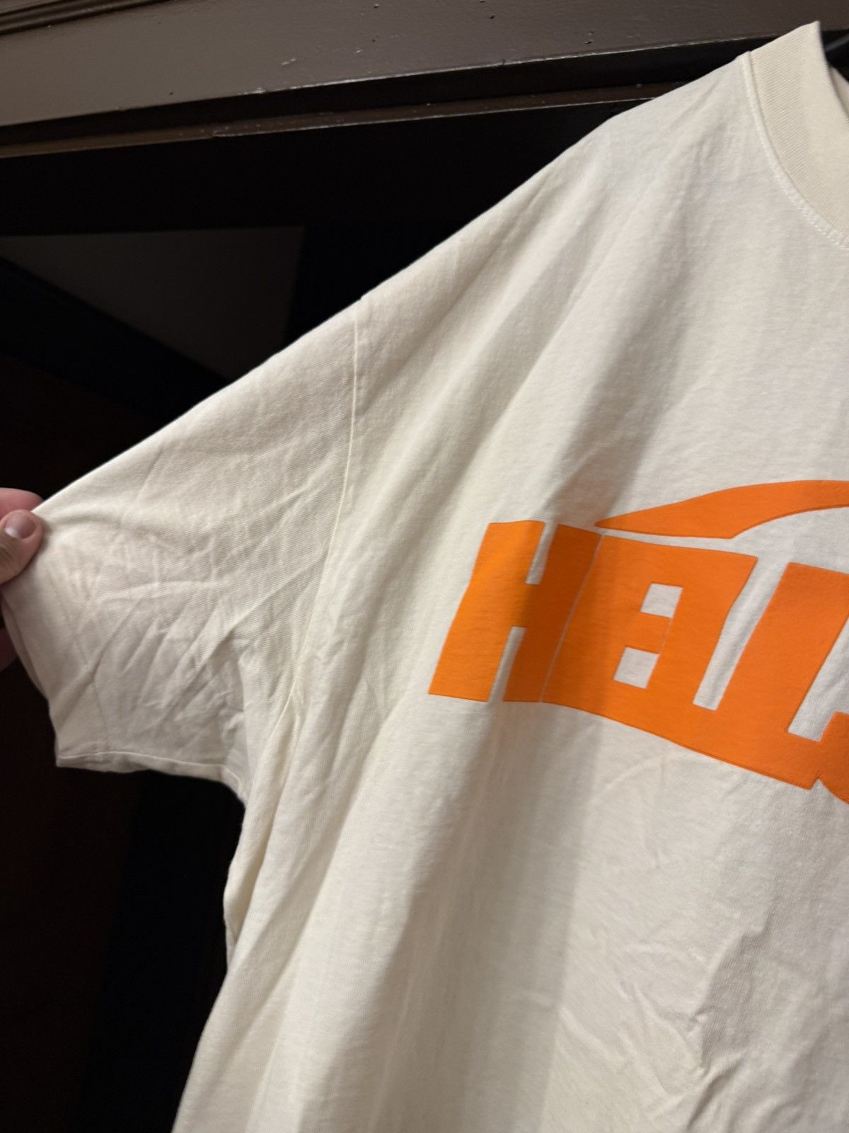HELLSTAR Hellstar Classic Tee (Sail/Orange) size XXXL Size US XXL / EU 58 / 5 - 4 Thumbnail