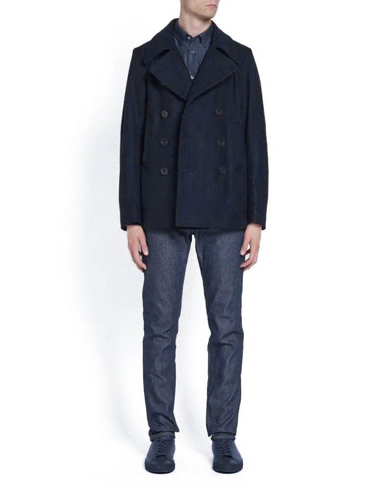 Dries Van Noten DRIES VAN NOTEN / Wool Peacoat Size US M / EU 48-50 / 2 - 5 Thumbnail
