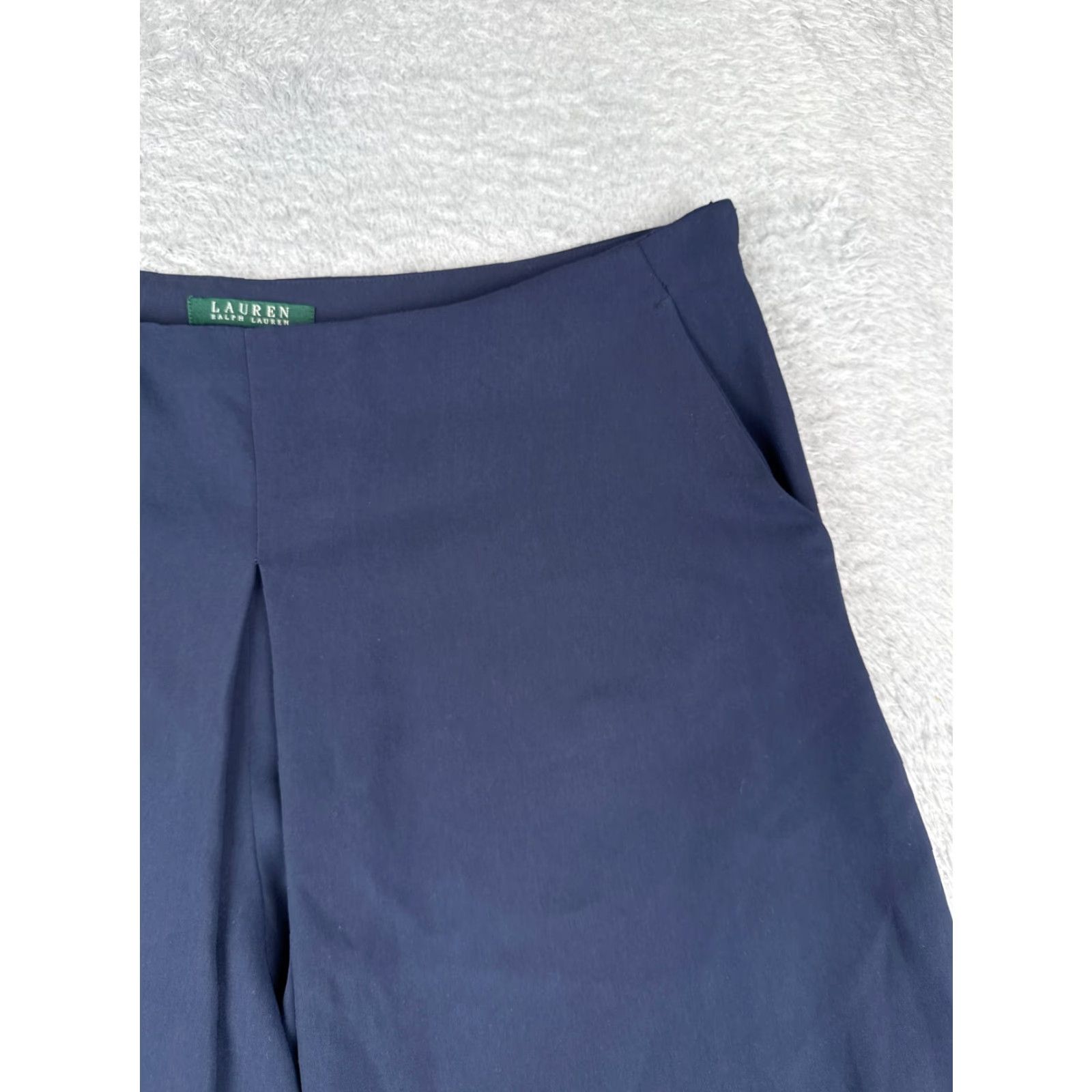 Ralph Lauren Lauren Ralph Lauren Shorts Women 35 Bermuda Blue Cotton Blend 5-Pocket Casual Outdoor Womens Size 24" / US 00 / IT 34 - 6 Thumbnail