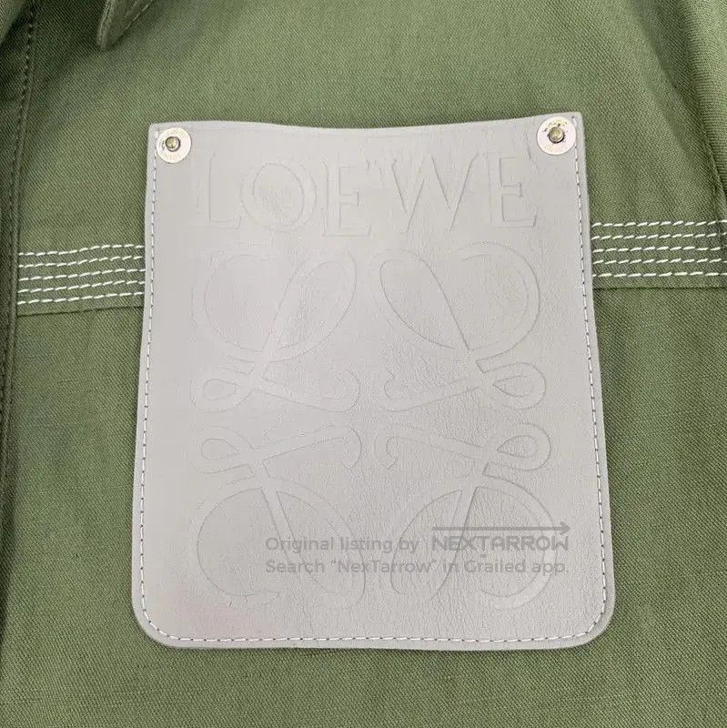 Loewe Loewe Green Cotton Women's Jacket . Size S / US 4 / IT 40 - 5 Thumbnail