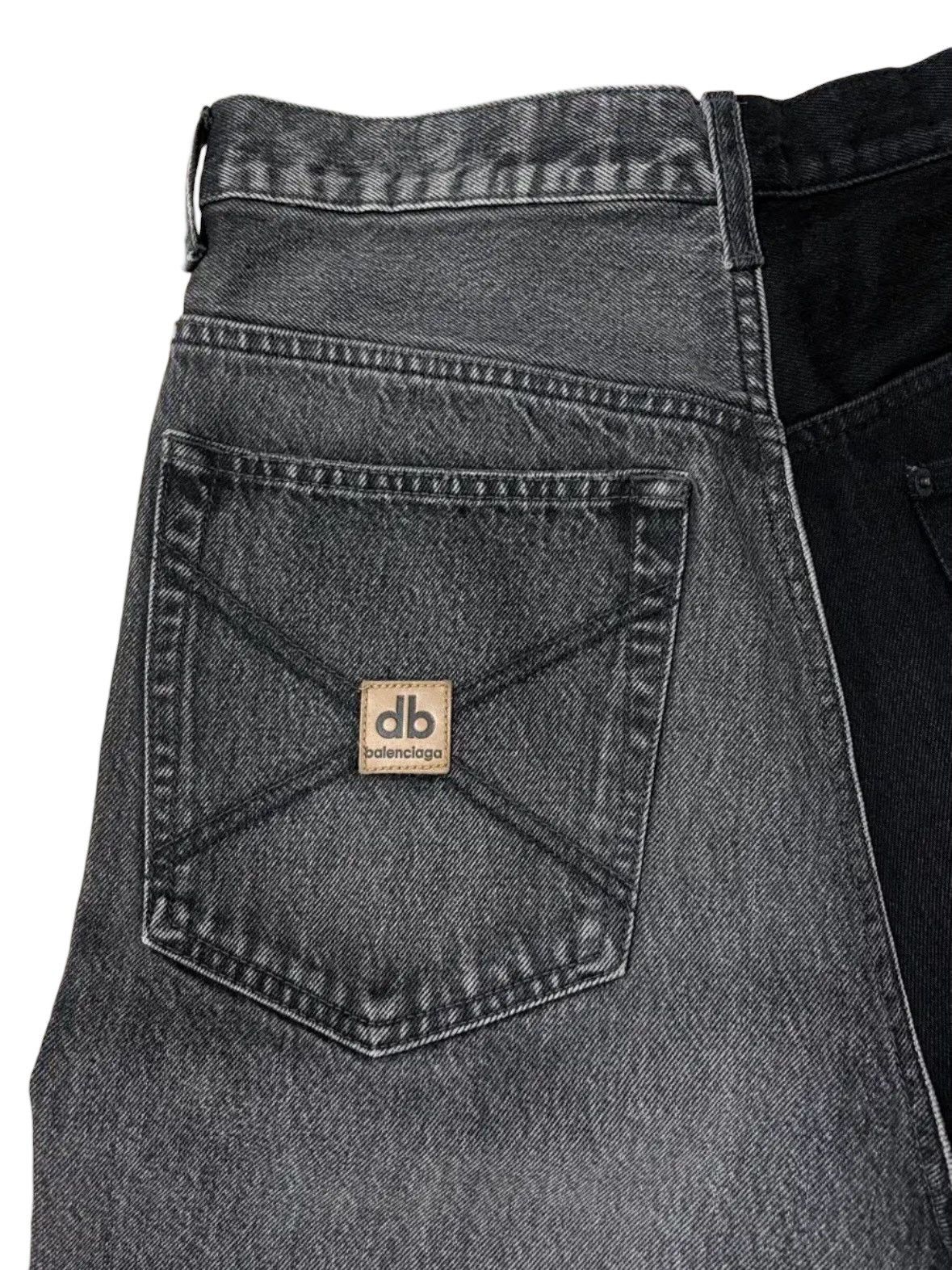 Balenciaga Balenciaga Two Tone Barcode Short Size US 30 / EU 46 - 5 Thumbnail