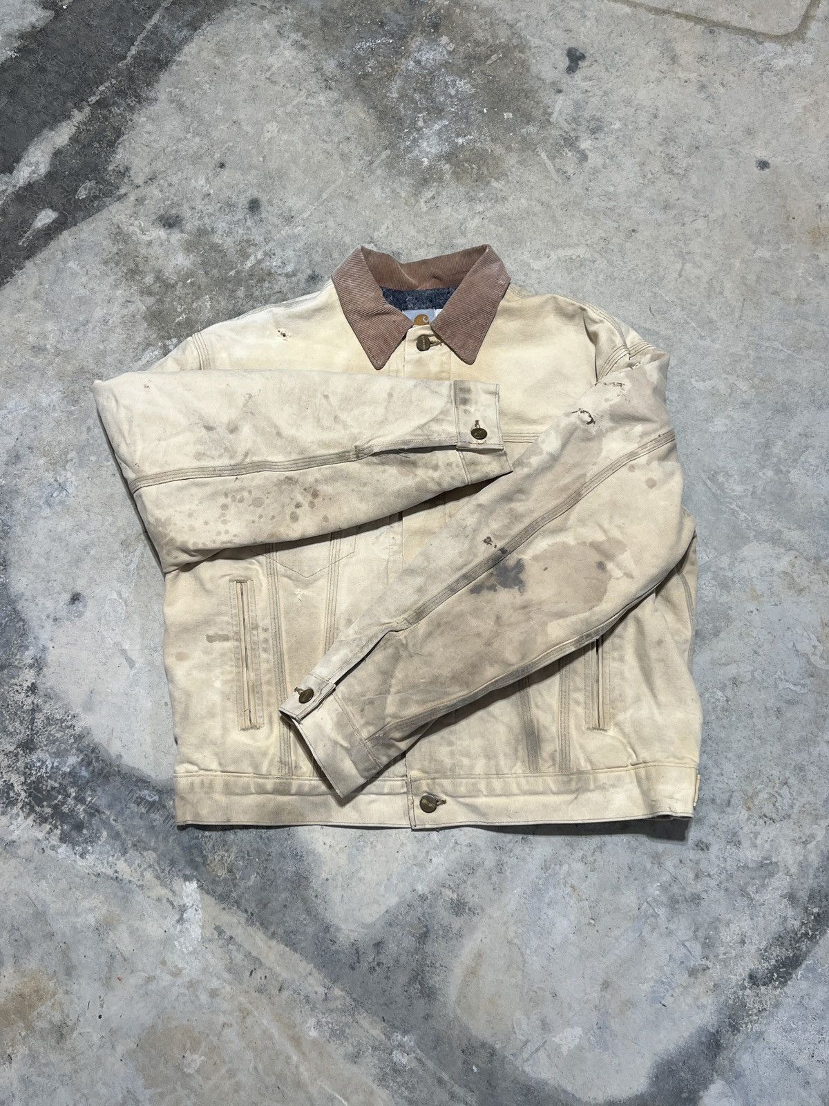 Carhartt Vintage Carhartt Dayton Blanket Lined Trucker Jacket Size US M / EU 48-50 / 2 - 4 Thumbnail