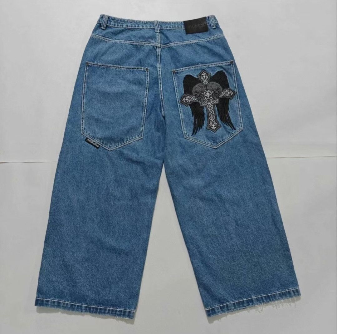 Affliction affliction baggy jeans Size US 31 - 1 Thumbnail