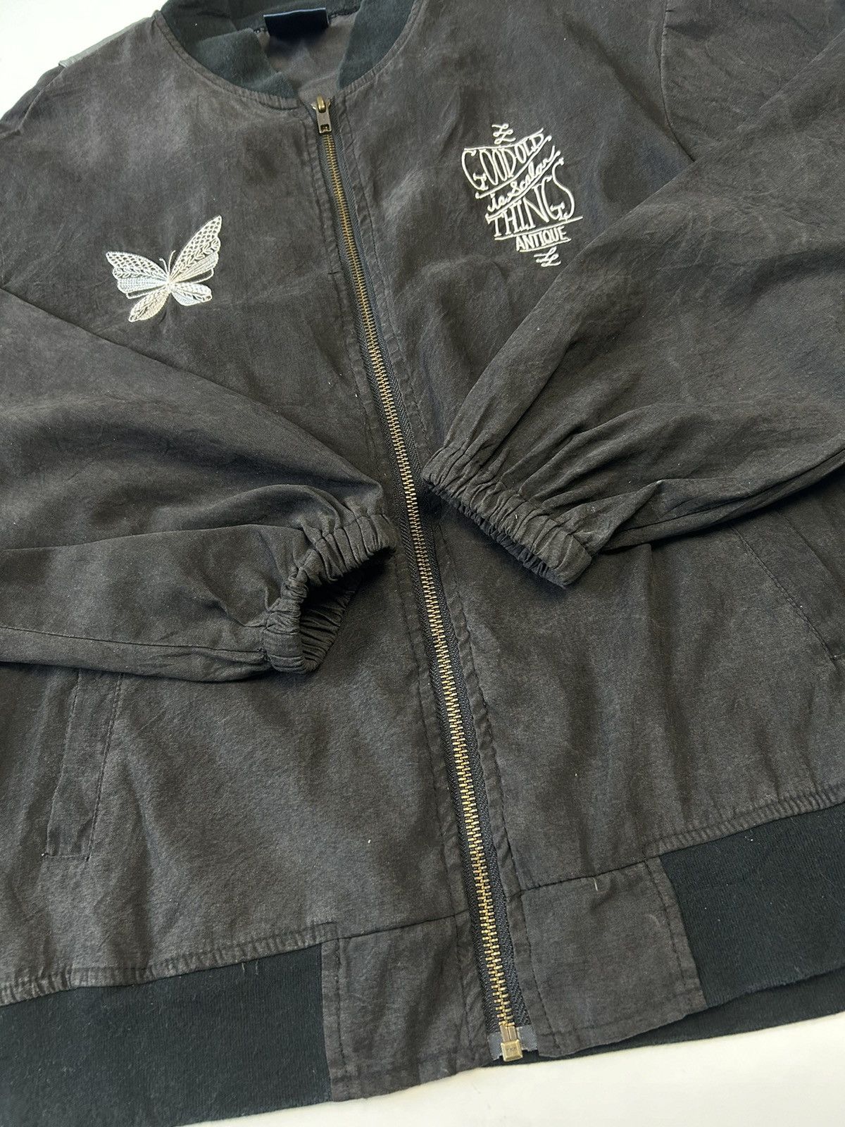 Japanese Brand IS SCOLAR ZIPPER JACKET Size M / US 6-8 / IT 42-44 - 3 Thumbnail