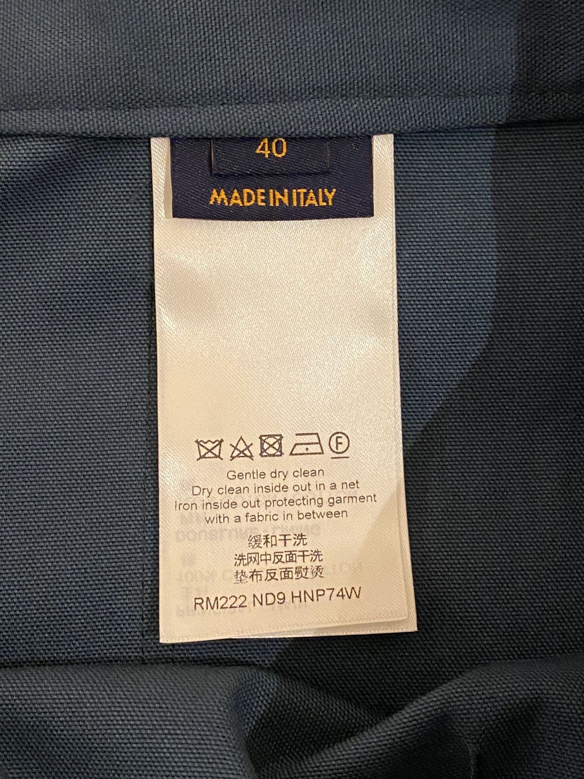 Louis Vuitton Louis Vuitton blue hook details cargo pants 40 Size US 32 / EU 48 - 11 Thumbnail