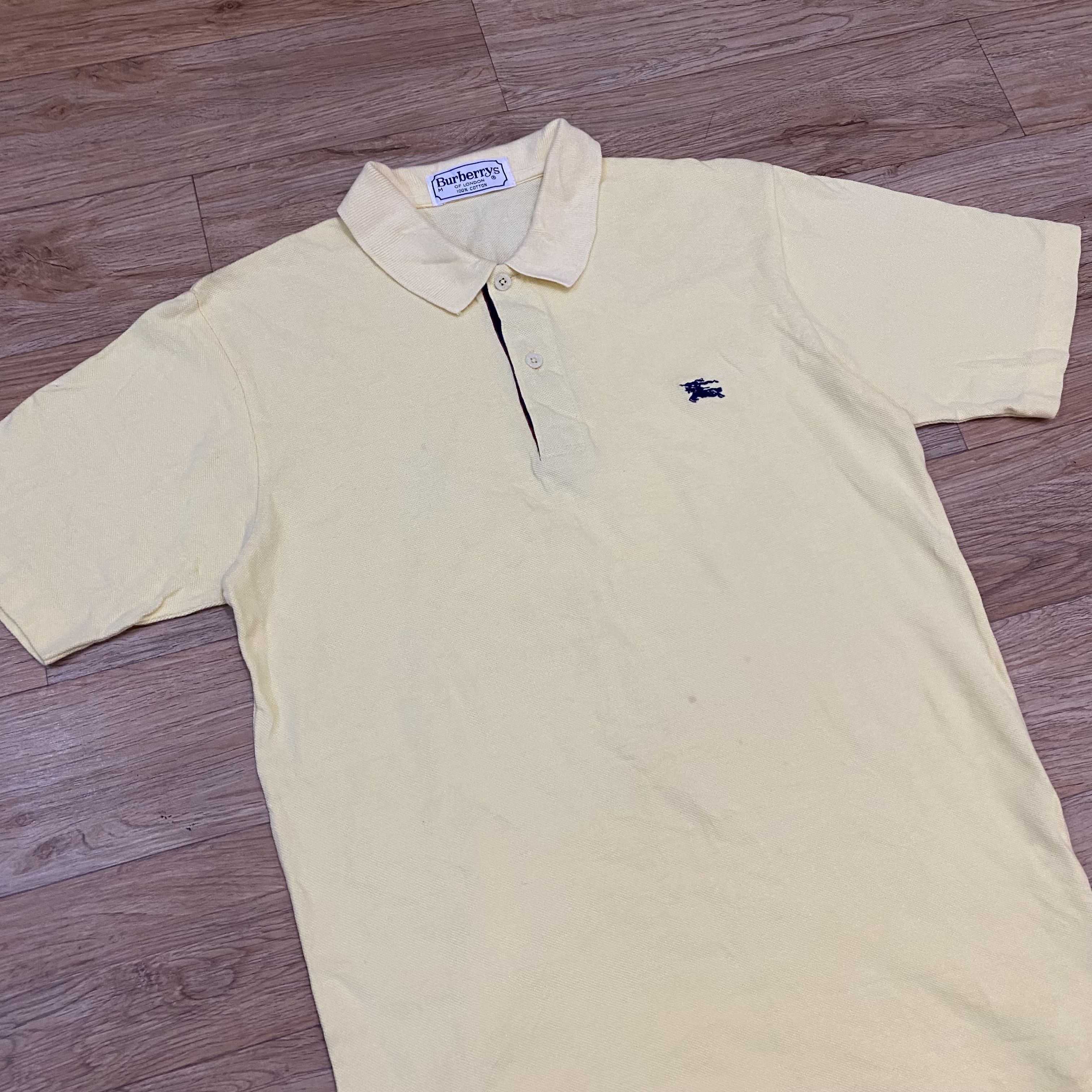 Burberry Vintage Burberry Polo Shirt Size US M / EU 48-50 / 2 - 2 Thumbnail