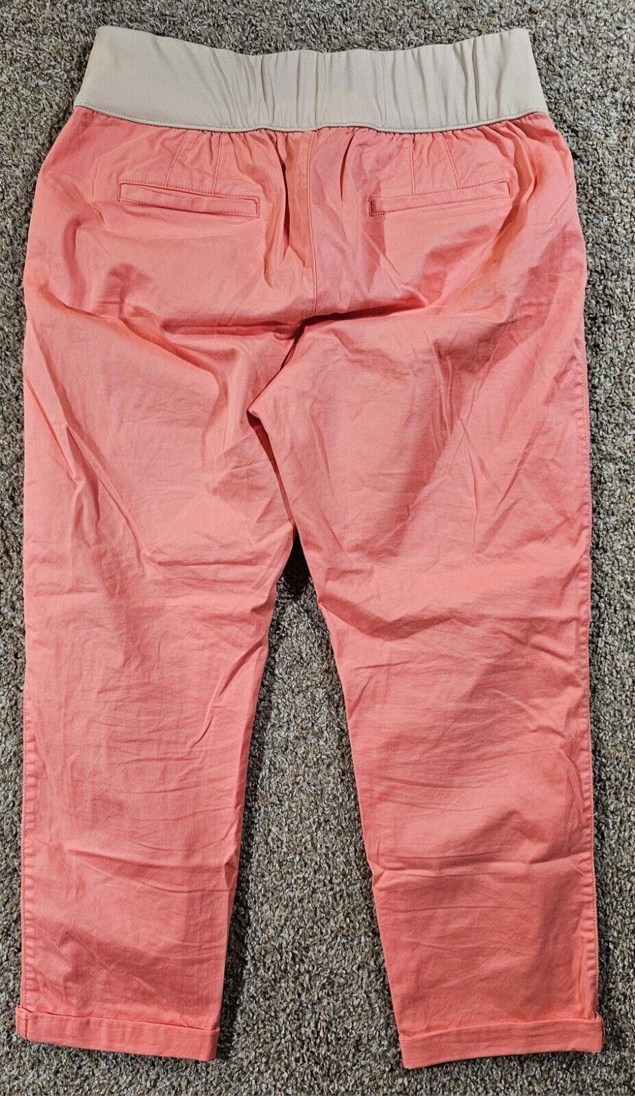 Gap GAP Girlfriend Khaki Pants Size 12 Pink Reef Size 34" / US 12 / IT 48 - 5 Thumbnail
