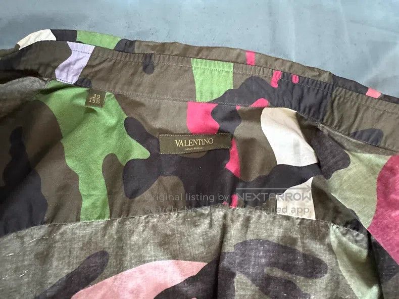 Valentino Valentino Classic camouflage shirt Size US XS / EU 42 / 0 - 5 Thumbnail