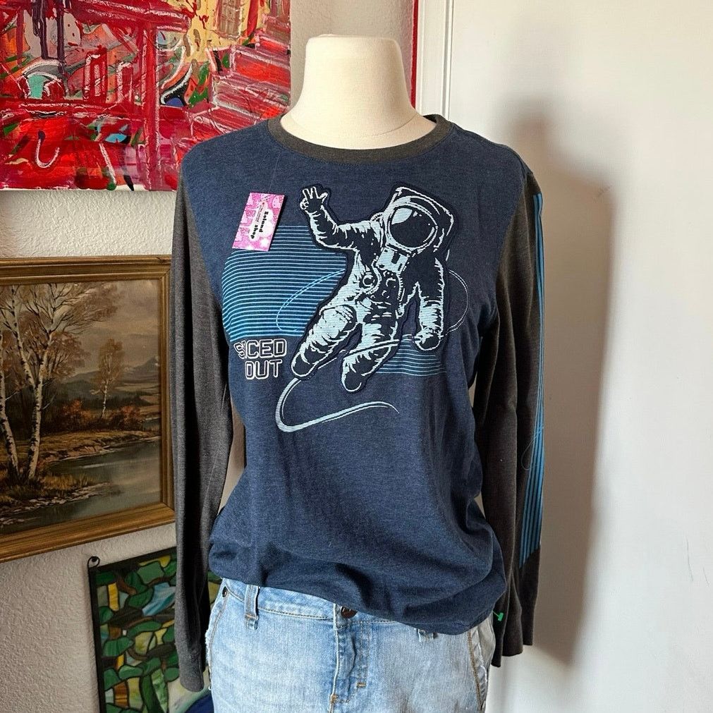 Arizona Jean Co. arizona astronaut graphic long sleeve shirt Size XL / US 12-14 / IT 48-50 - 1 Thumbnail