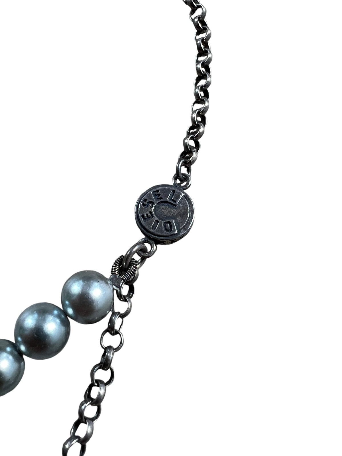 Diesel 2000 Diesel Multi Pendant Silver Necklace Size ONE SIZE - 5 Thumbnail