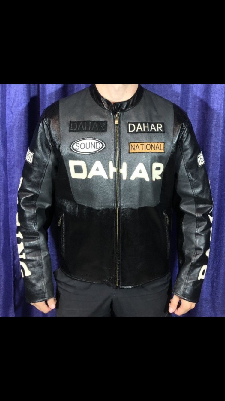 Dainese × Honda × Yamaha Dahar motorcycle leather jacket Racing Vintage Size US S / EU 44-46 / 1 - 1 Thumbnail
