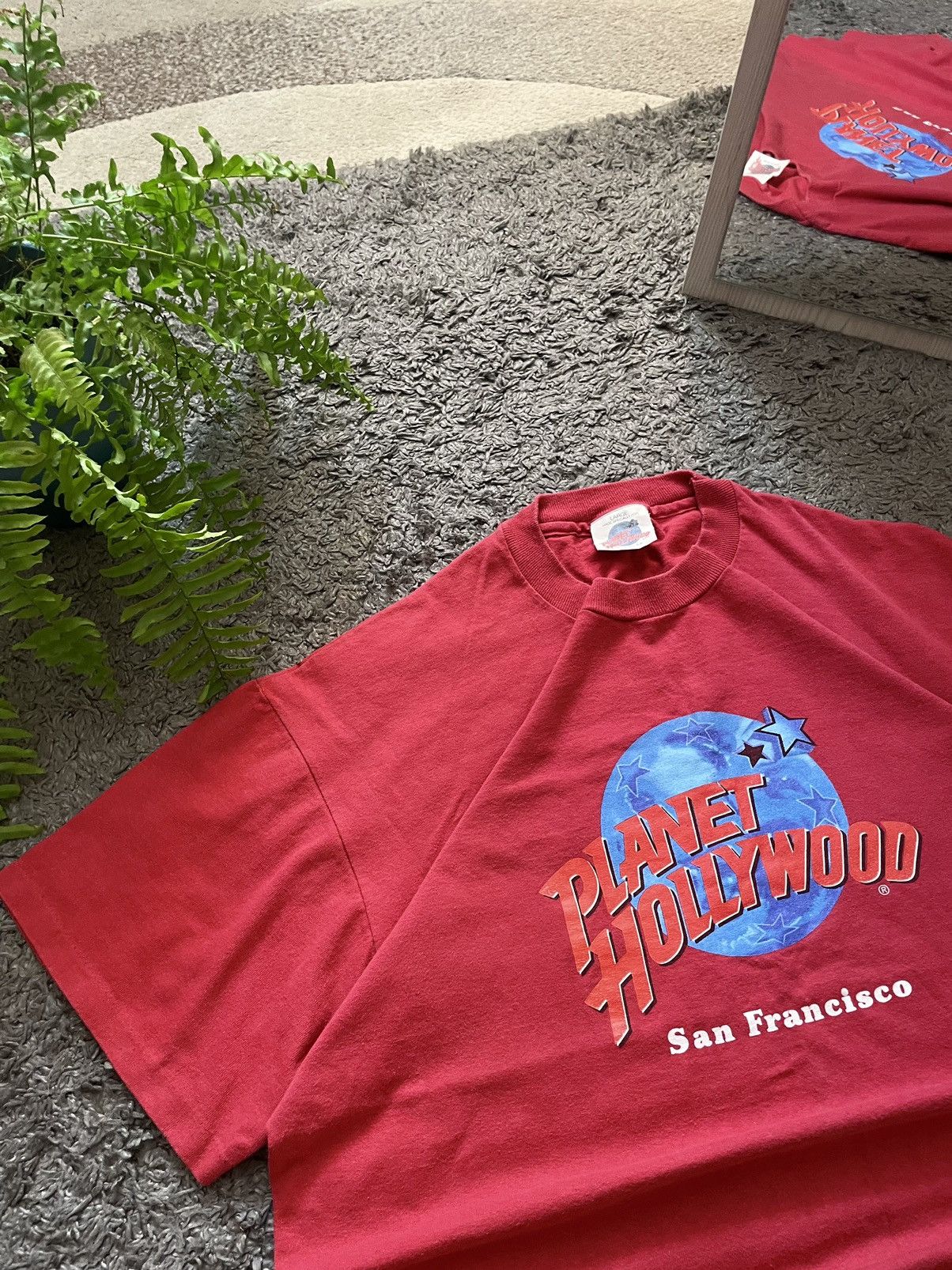 Planet Hollywood × Vintage 90s Planet Hollywood Vintage T-Shirt San Francisco Y2k Rare Size US L / EU 52-54 / 3 - 7 Thumbnail