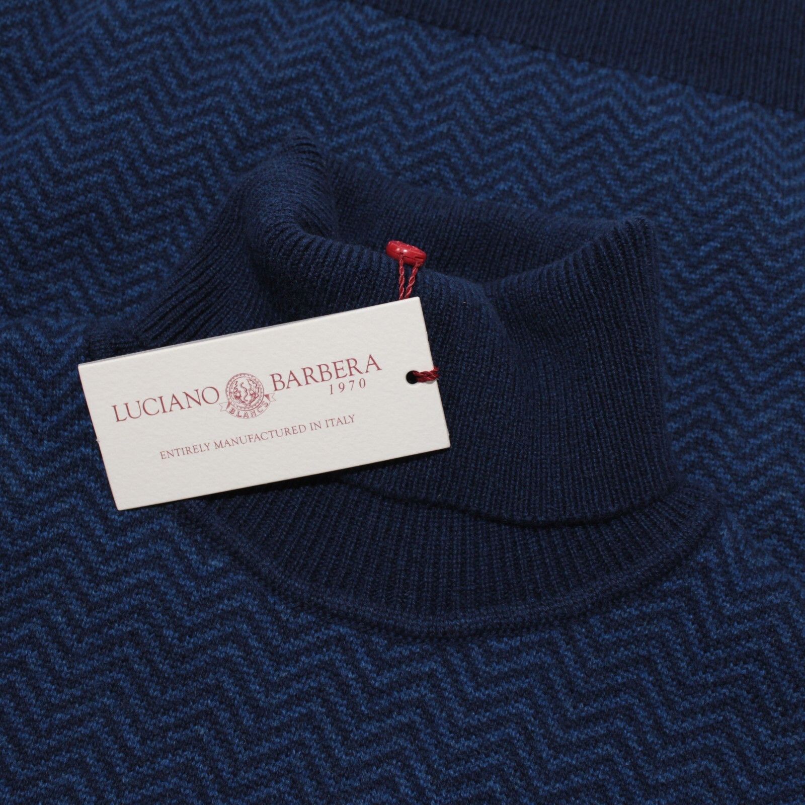 Luciano Barbera Luciano Barbera Sweater Size US XL in Blue Size US XL / EU 56 / 4 - 1 Thumbnail