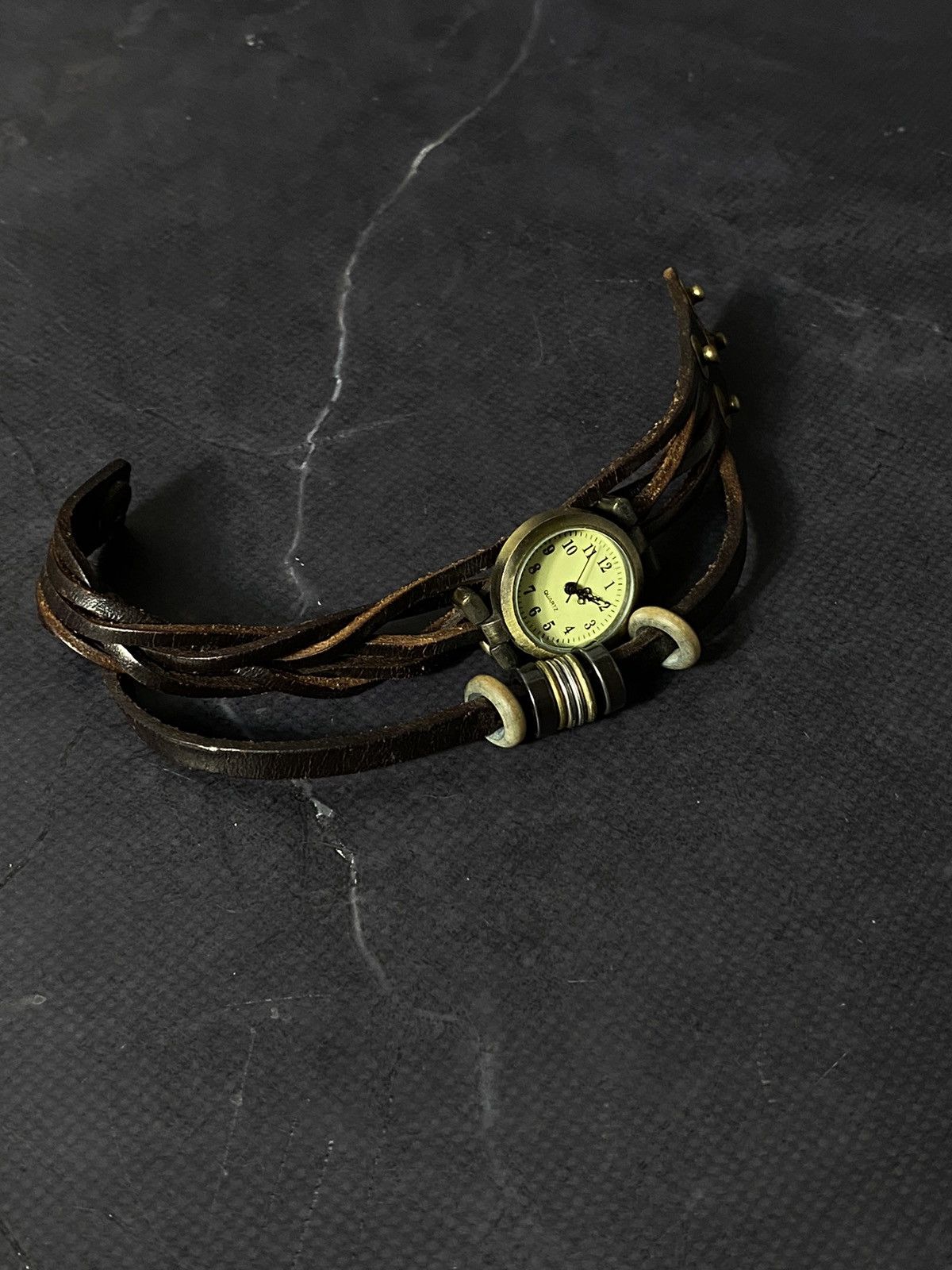 Japanese Brand Bohemian Style Vintage Watch with Leather Strap Size ONE SIZE - 8 Thumbnail