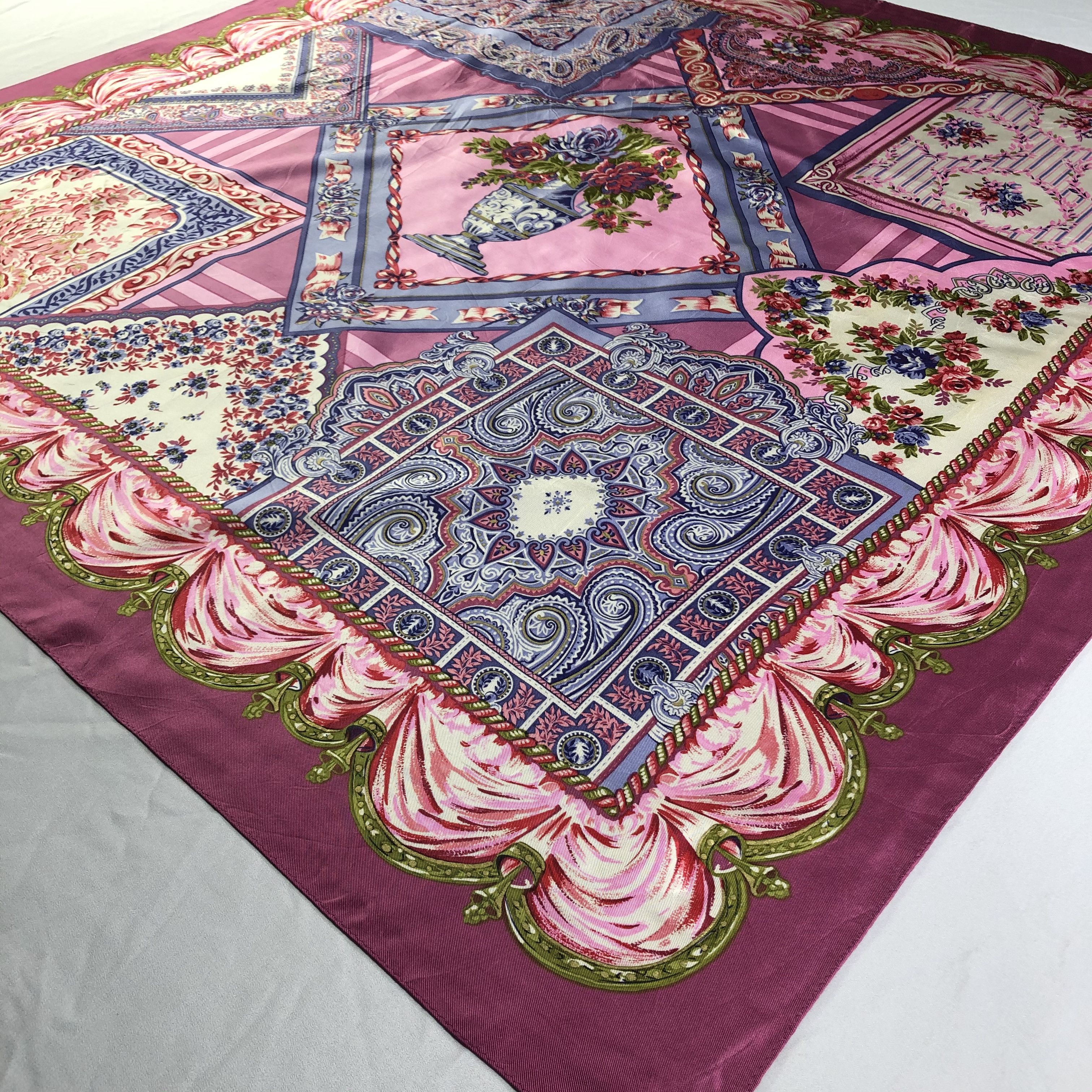 Vintage Vintage Silk Scarf Size ONE SIZE - 4 Thumbnail