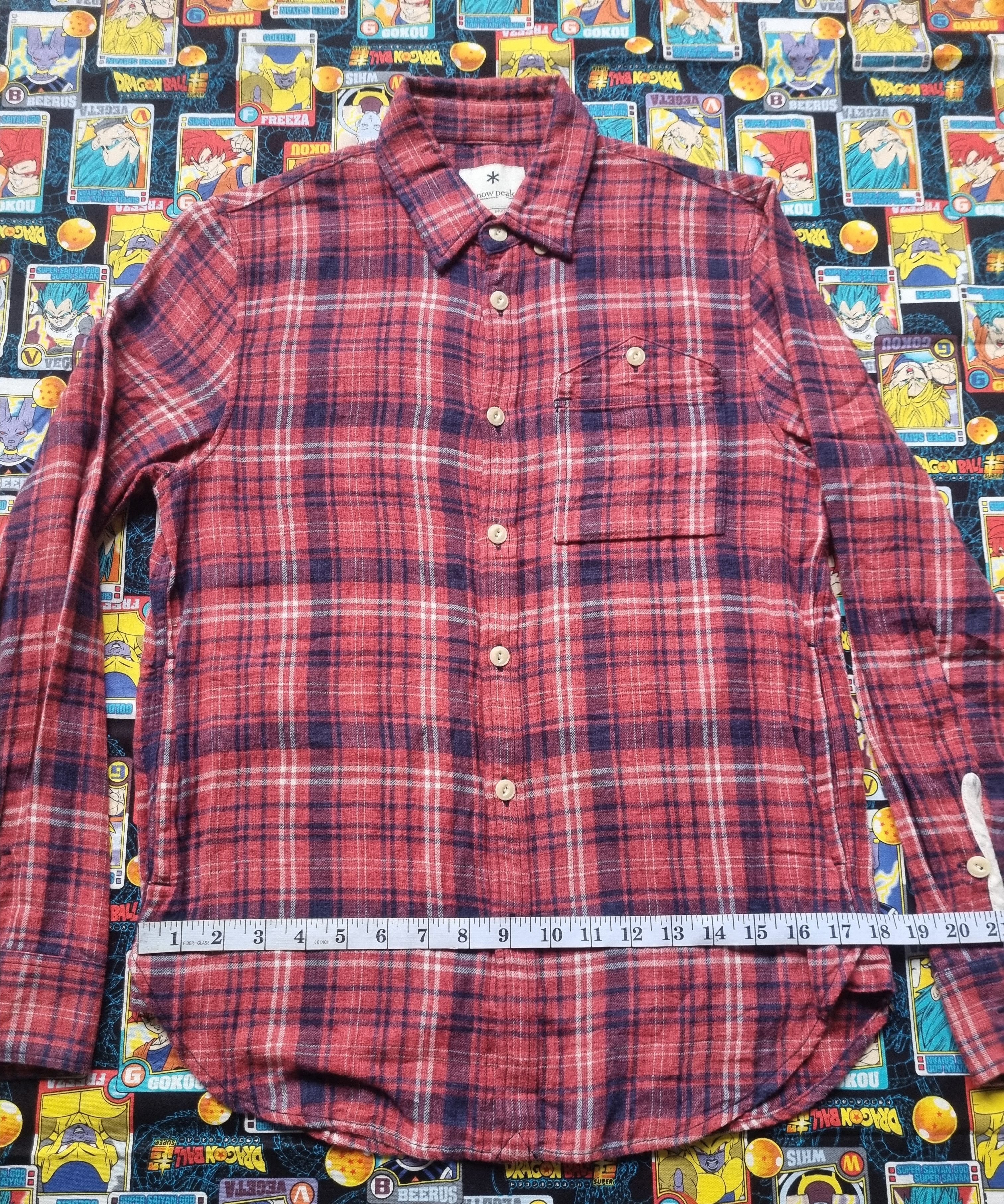 Snow Peak Snow Peak Flanel Button Up Shirt Size US XS / EU 42 / 0 - 7 Thumbnail