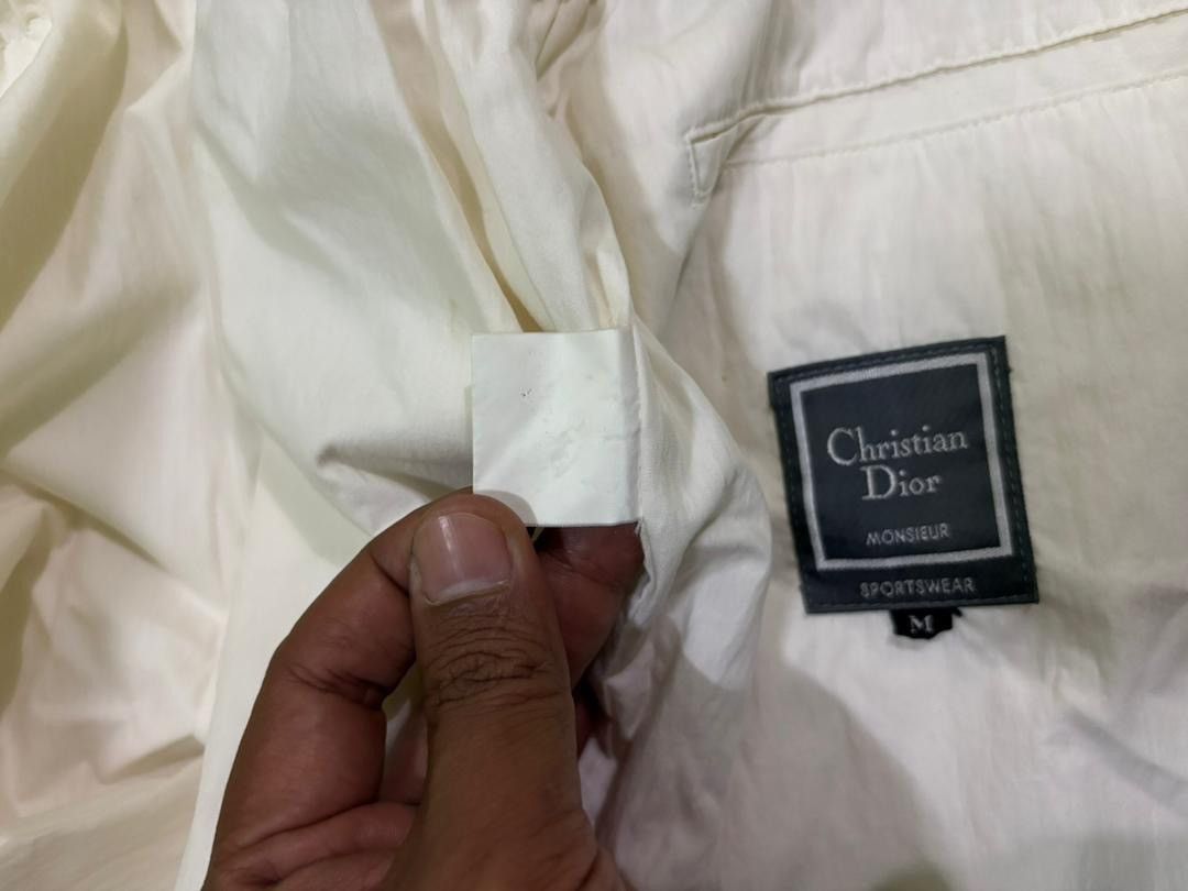Christian Dior Monsieur Vtg Christian Dior White Jacket Design Size US M / EU 48-50 / 2 - 12 Thumbnail