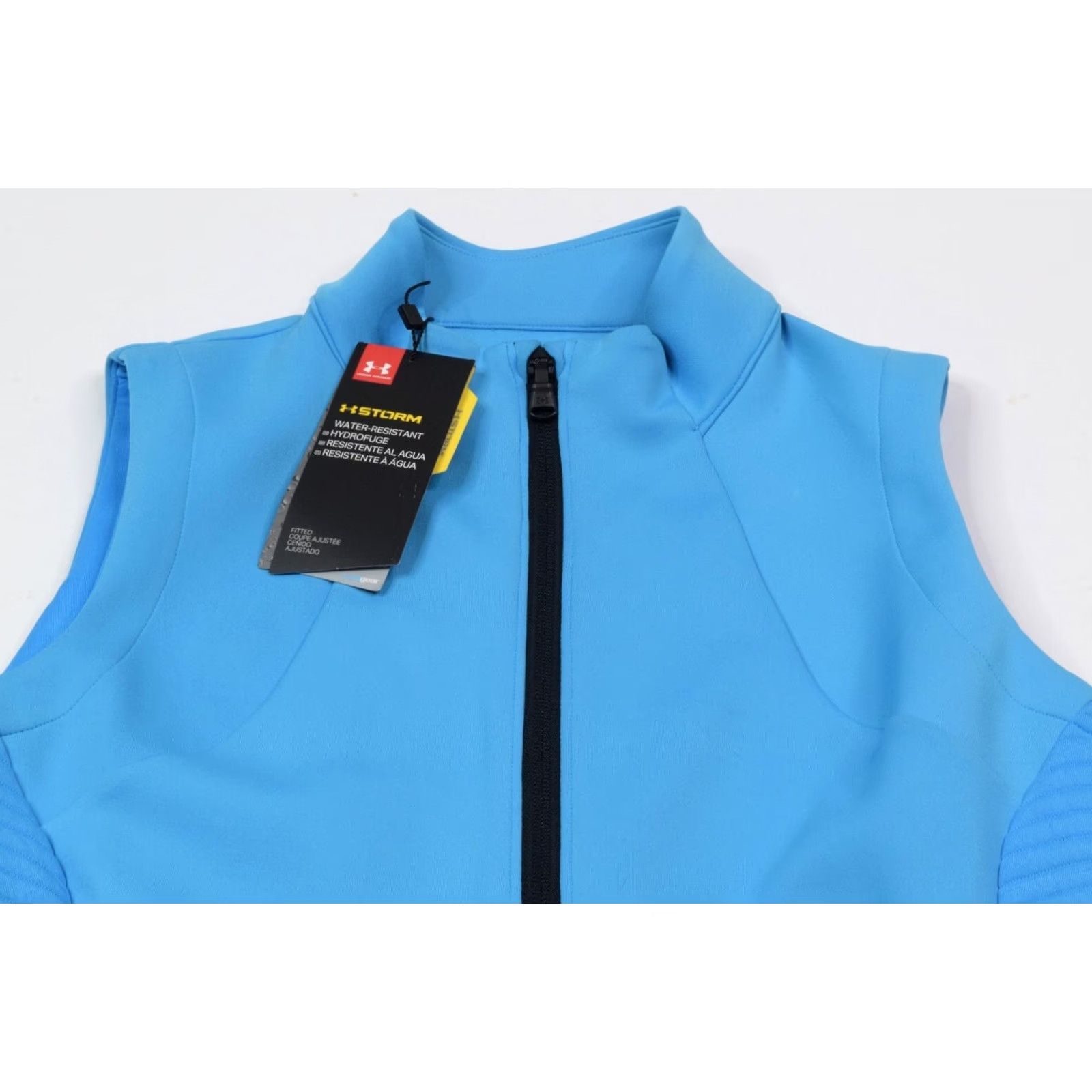 Under Armour Under Armour Storm Daytona Vest Womens XS Blue Full Zip Sleeveless Activewear Size XS / US 0-2 / IT 36-38 - 2 Thumbnail