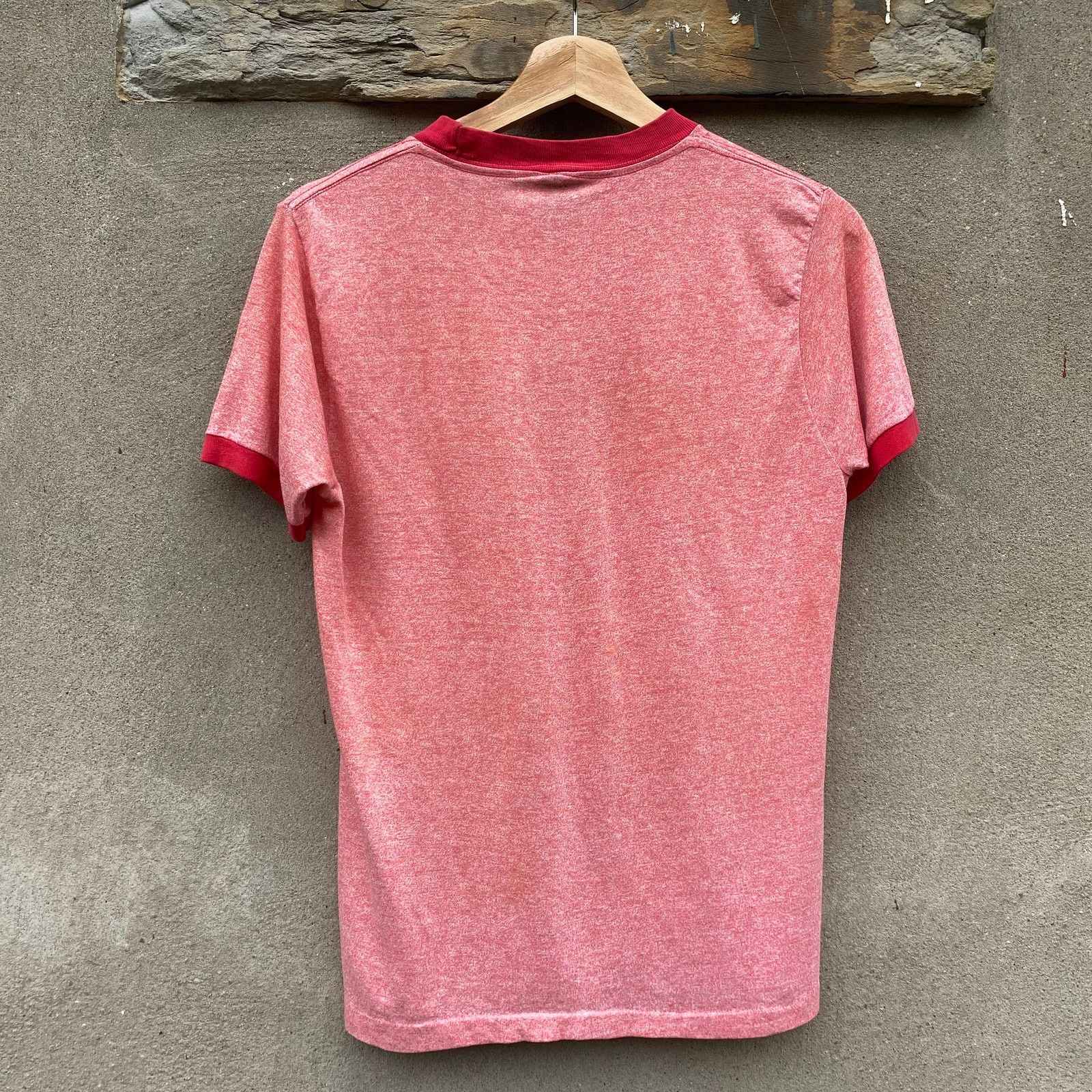 Vintage Vintage RN's Do It Better 70s Nurse Ringer Tee Heather Pink Size S / US 4 / IT 40 - 5 Thumbnail