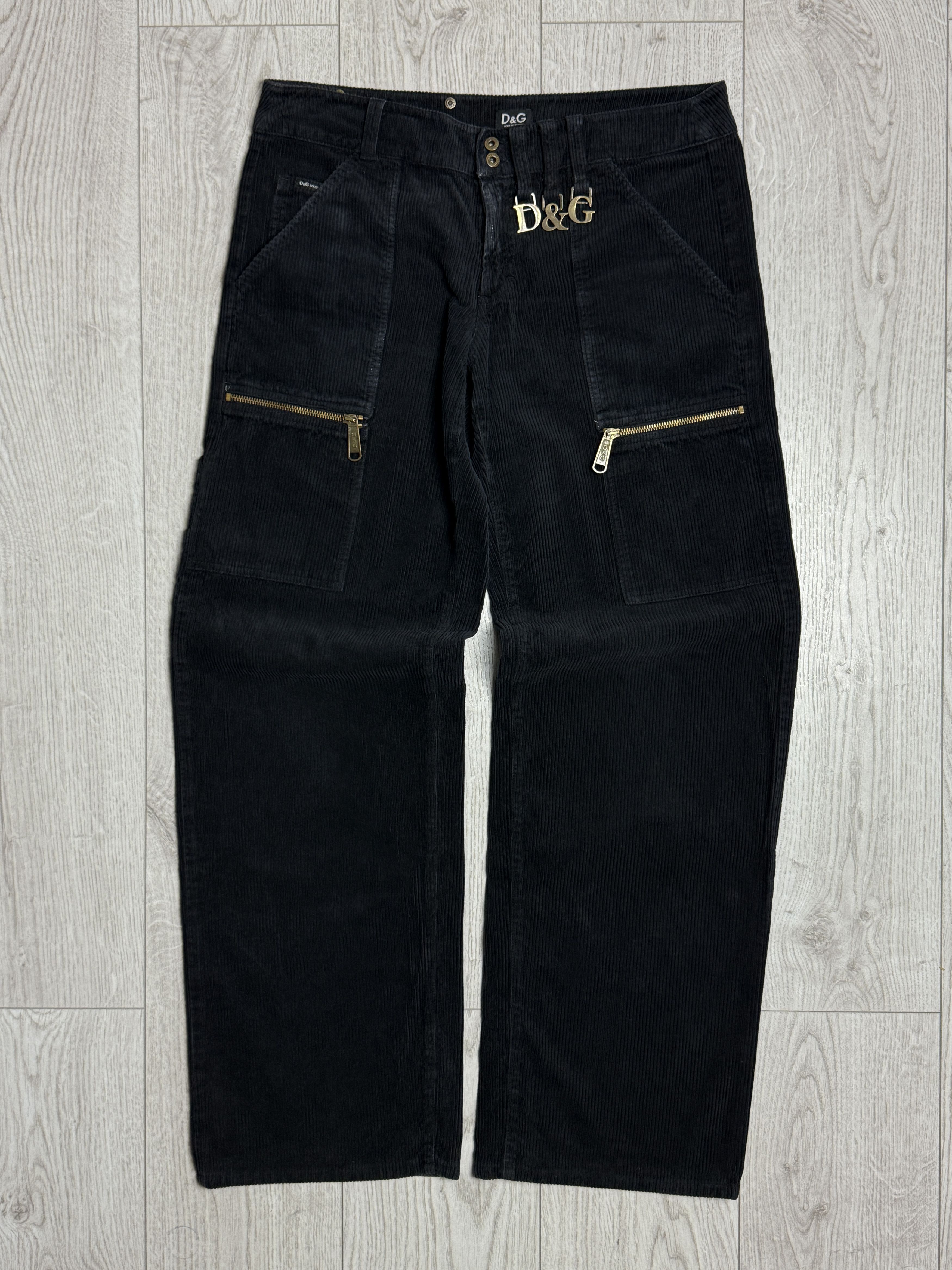 Dolce & Gabbana Dolce & Gabbana corduroy cargo pants Size US 30 / EU 46 - 1 Thumbnail