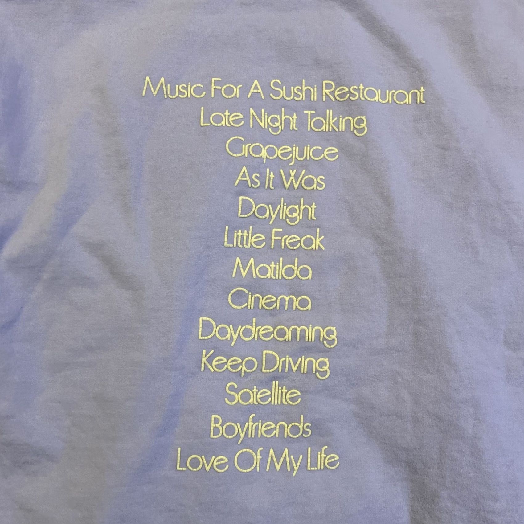 Vintage Harry Styles Music For A Sushi Restaurant Hoodie Sweatshirt Large Size US M / EU 48-50 / 2 - 5 Thumbnail