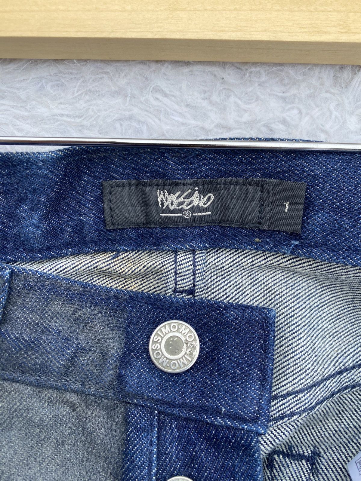 Mossimo MASSIMO Rare Design Pattern Blue Jeans/Denim Size US 28 / EU 44 - 13 Thumbnail