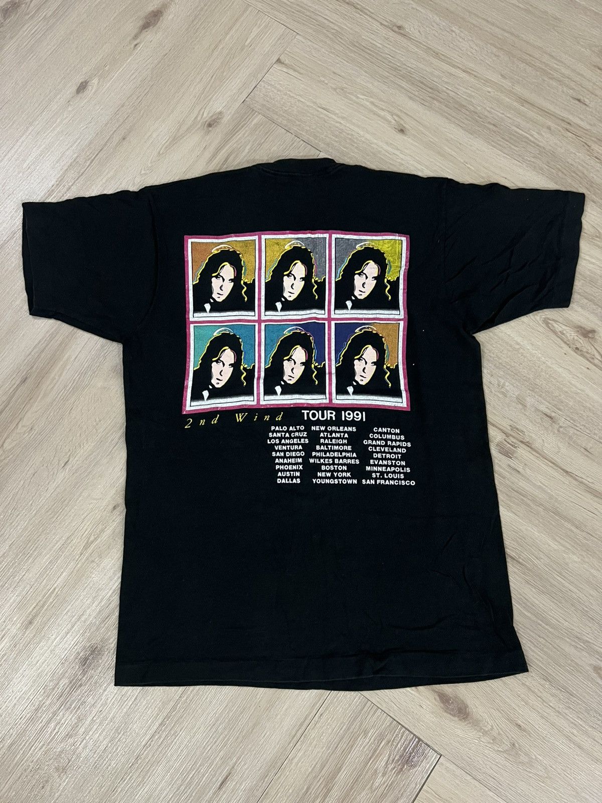 Band Tees × Vintage Vintage Todd Rundgren 1991 2nd Wind Tour Shirt Size US L / EU 52-54 / 3 - 2 Thumbnail