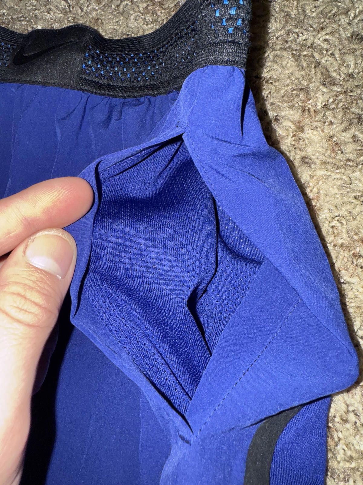 Nike Unreleased Nike Men’s Flyvent 9" Basketball Shorts Sample Size US 32 / EU 48 - 3 Thumbnail