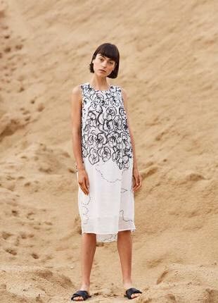 Annette Gortz Annette Gortz Abstract Print Cotton Silk Dress Size S Size S / US 4 / IT 40 - 1 Thumbnail