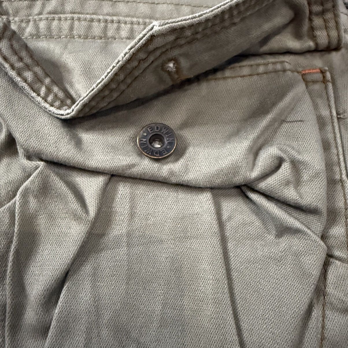 If Six Was Nine 🇯🇵🔥🔥 Vintage 90s Japanese Flared Tactical Edwin Pants Size US 31 - 7 Thumbnail