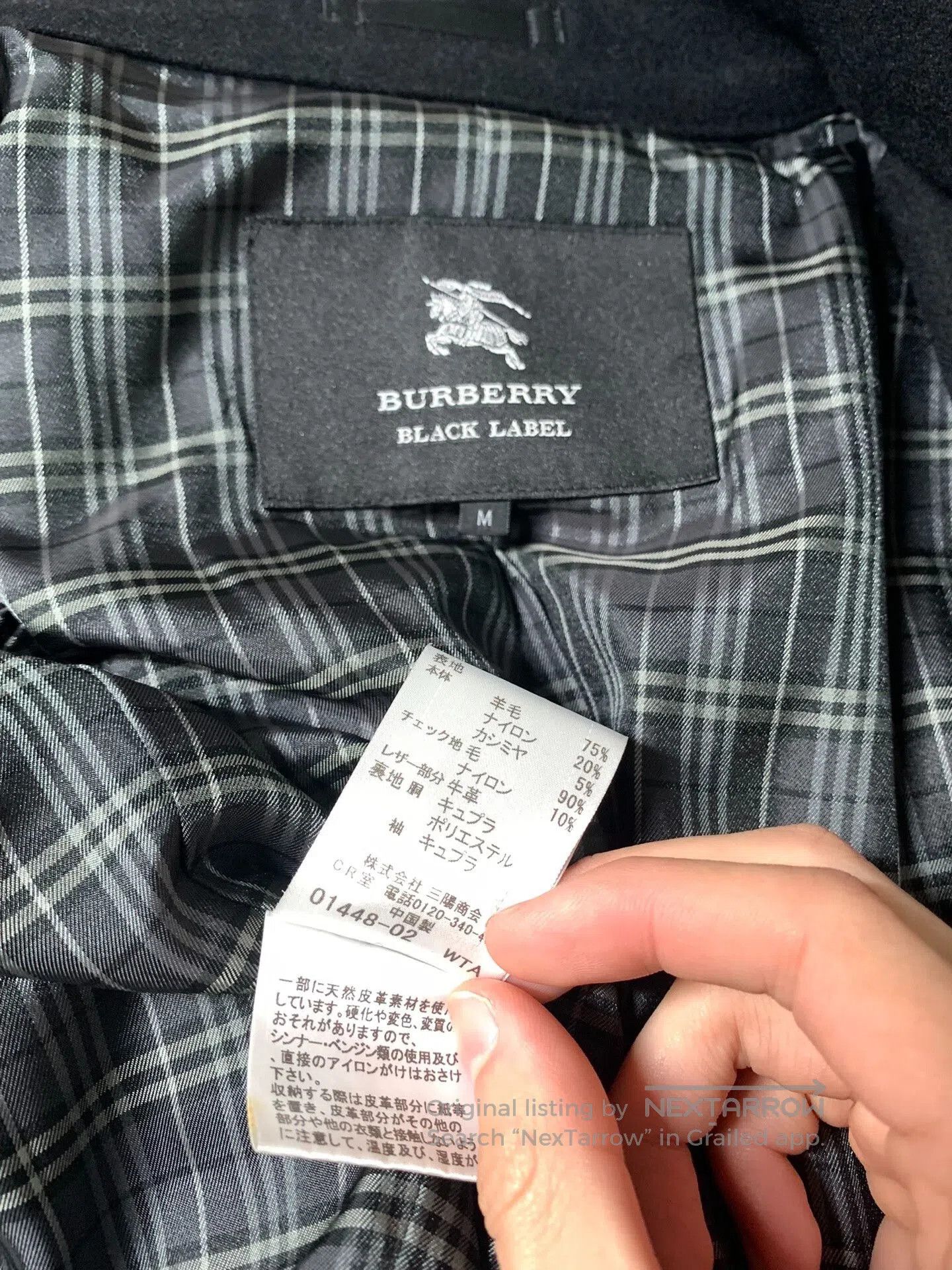 Burberry Burberry Black Label Wool Coat. Size US M / EU 48-50 / 2 - 5 Thumbnail