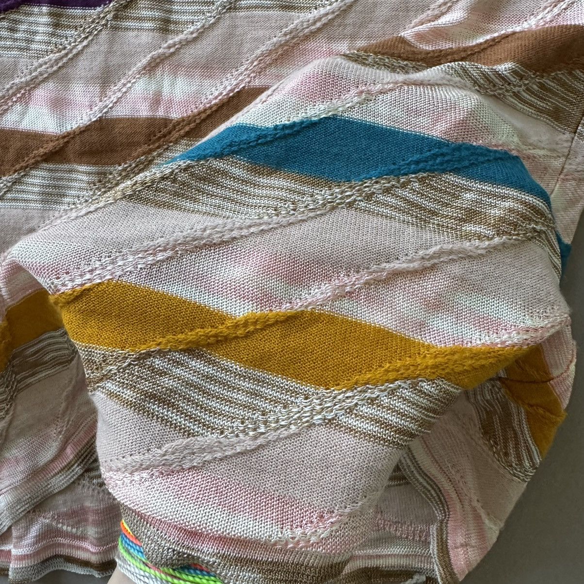 Missoni Missoni Striped Textured Knit Tank Top Size XL / US 12-14 / IT 48-50 - 5 Thumbnail