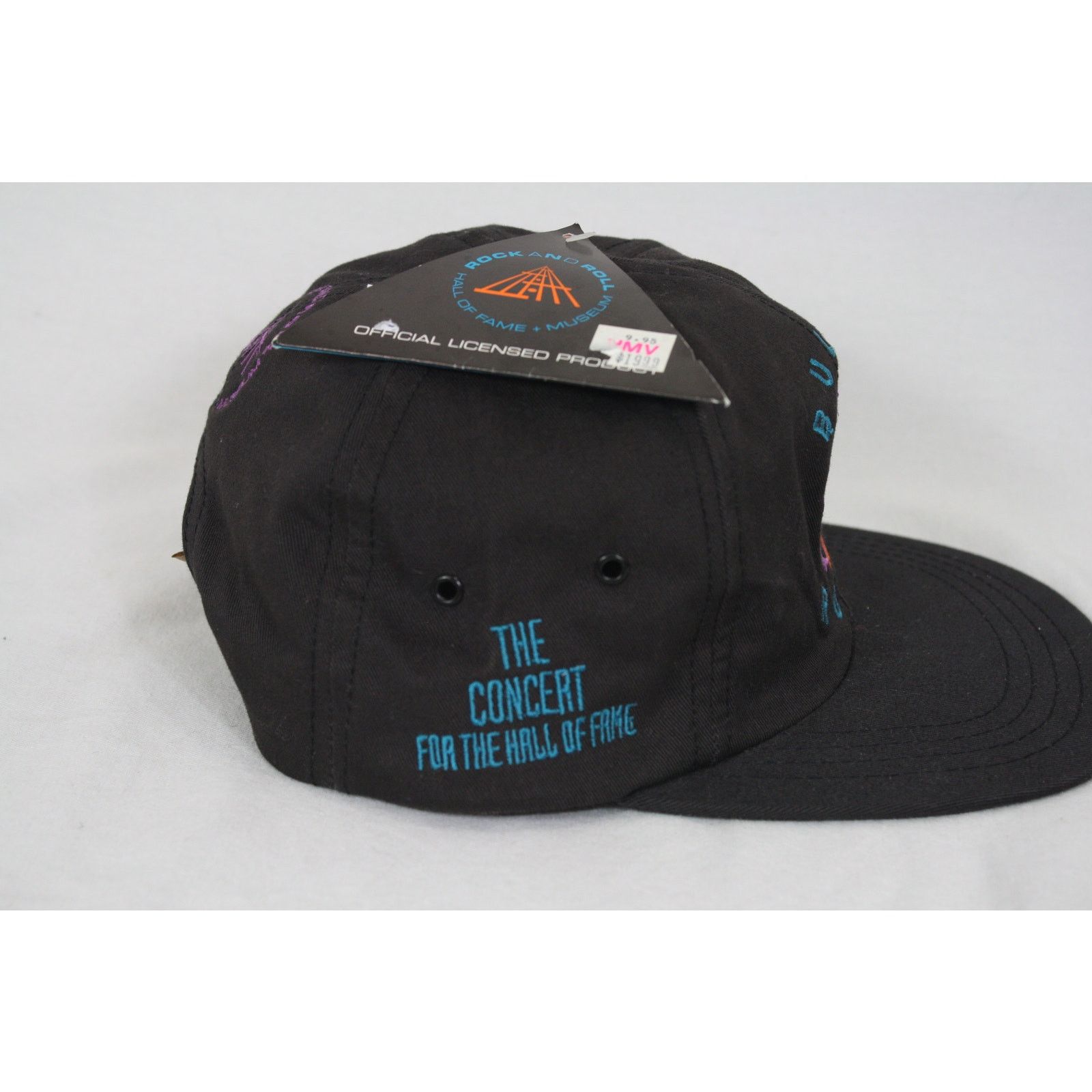 Vintage Vintage 90s Rock n Roll Hall of Fame Flat Brim Hat Size ONE SIZE - 5 Thumbnail