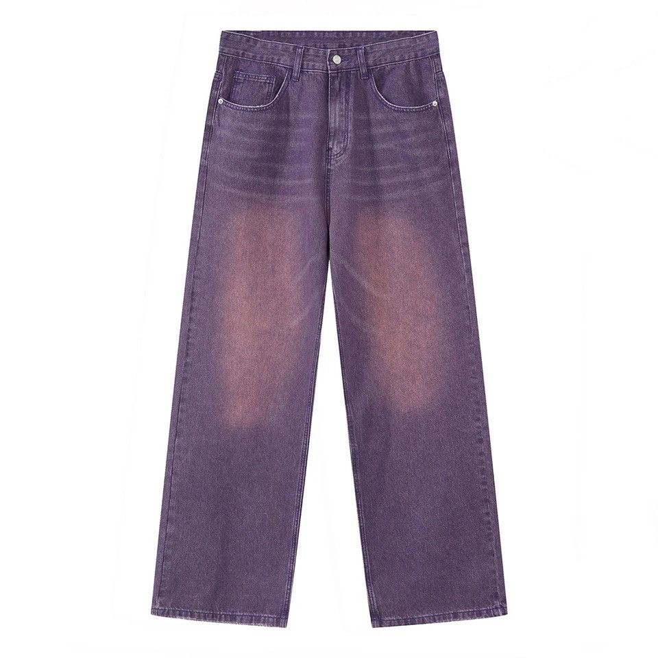 Japanese Brand Retro washed damaged baggy jeans y2k hip hop Size US 30 / EU 46 - 2 Thumbnail