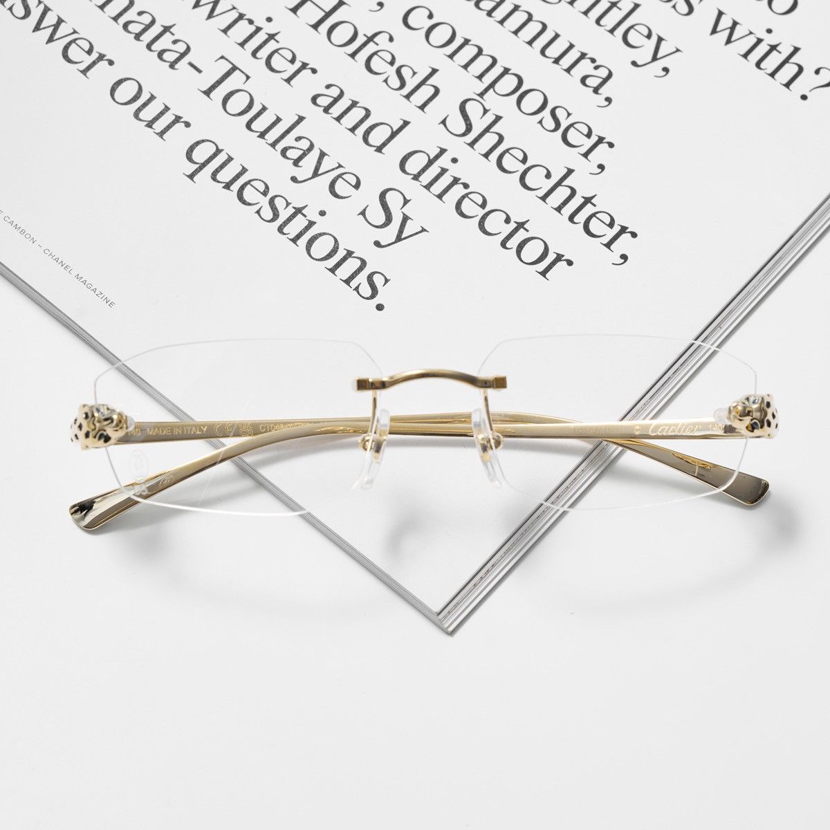 Cartier CARTIER CT0494O 001 GLASSES Size ONE SIZE - 5 Thumbnail