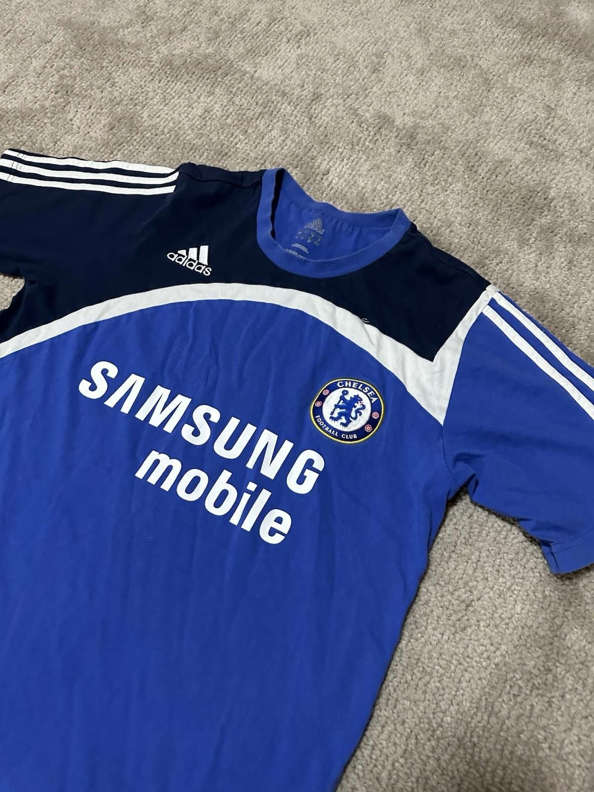 Adidas ADIDAS CHELSEA 200708 TRAINING FOOTBALL SOCCER SHIRT JERSEY Size US L / EU 52-54 / 3 - 3 Thumbnail