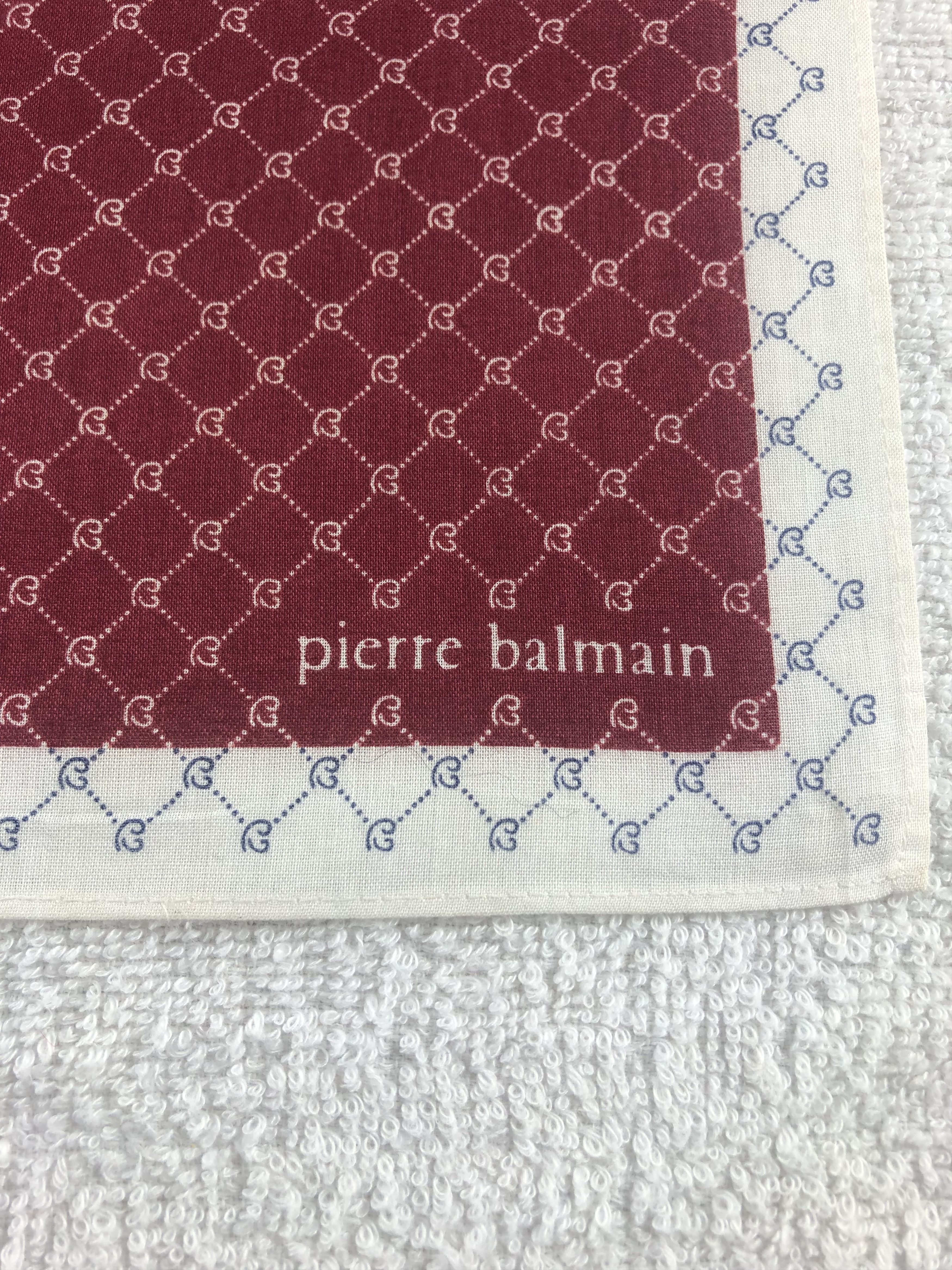 Pierre Balmain × Vintage Pierre Balmain Handkerchief / Bandana / Neckerchief Size ONE SIZE - 5 Thumbnail