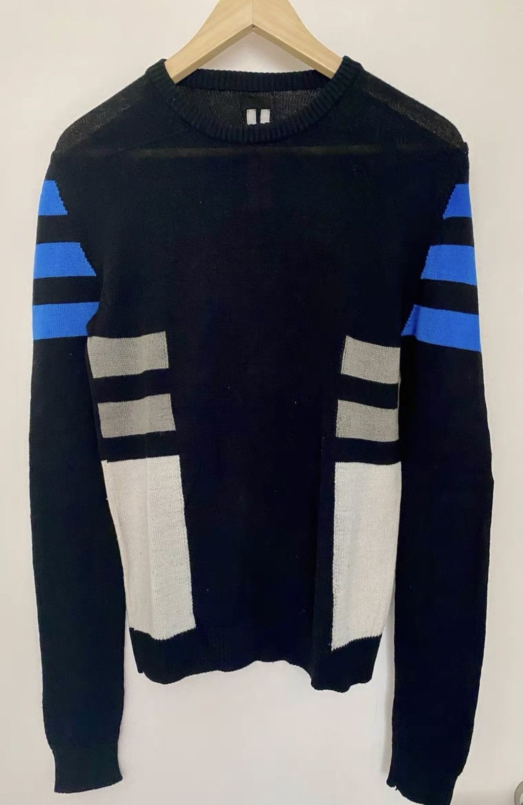 Rick Owens RICK OWENS Mainline Wool Knit Sweater Size US L / EU 52-54 / 3 - 1 Thumbnail
