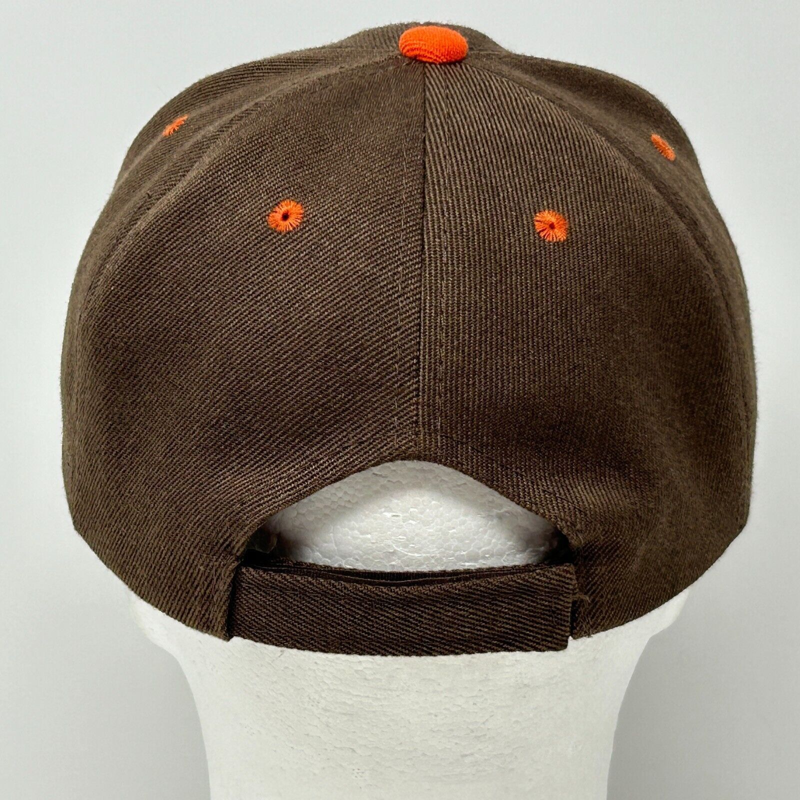 Other Cleveland Browns Hat Cap Brown Strapback NFL Football Size ONE SIZE - 3 Thumbnail