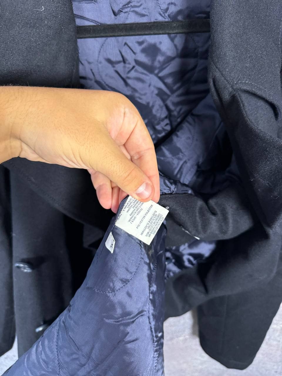 Iceberg ICEBERG Jacket Padded Double Breast Wool Blend Size US XL / EU 56 / 4 - 12 Thumbnail